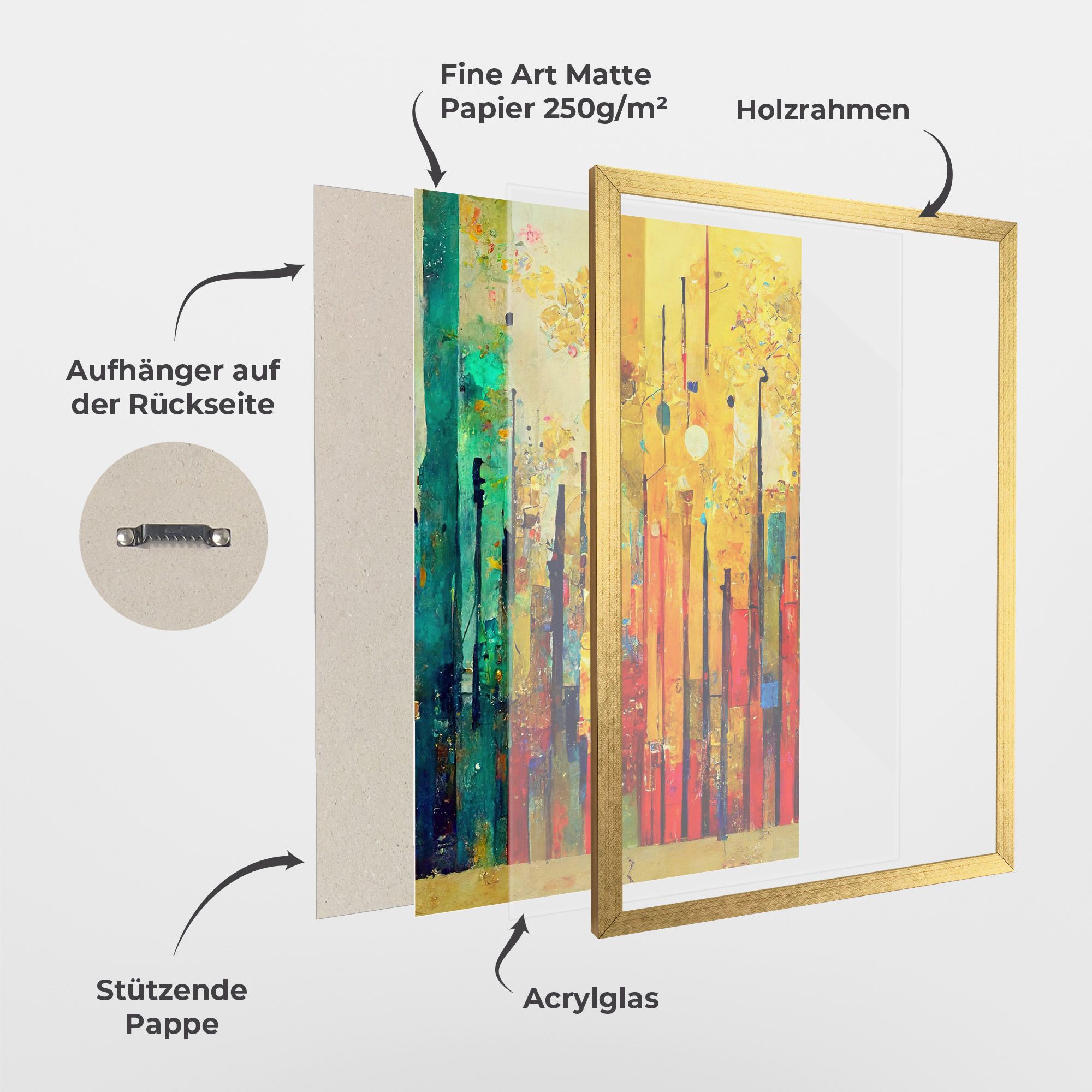 Black Lines On Yellow Light mockup 1