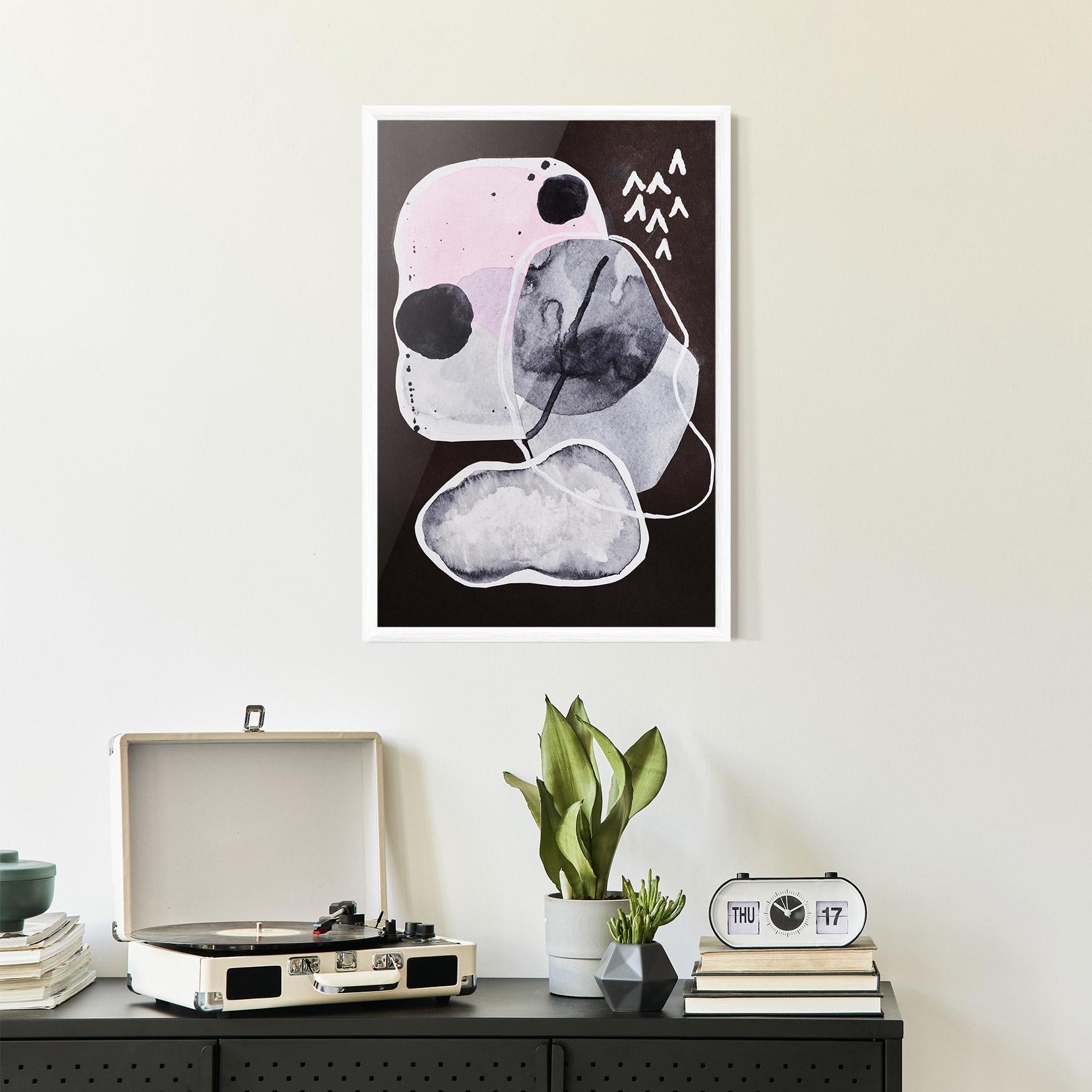 Gerahmte Poster Abstract Collage mockup 2