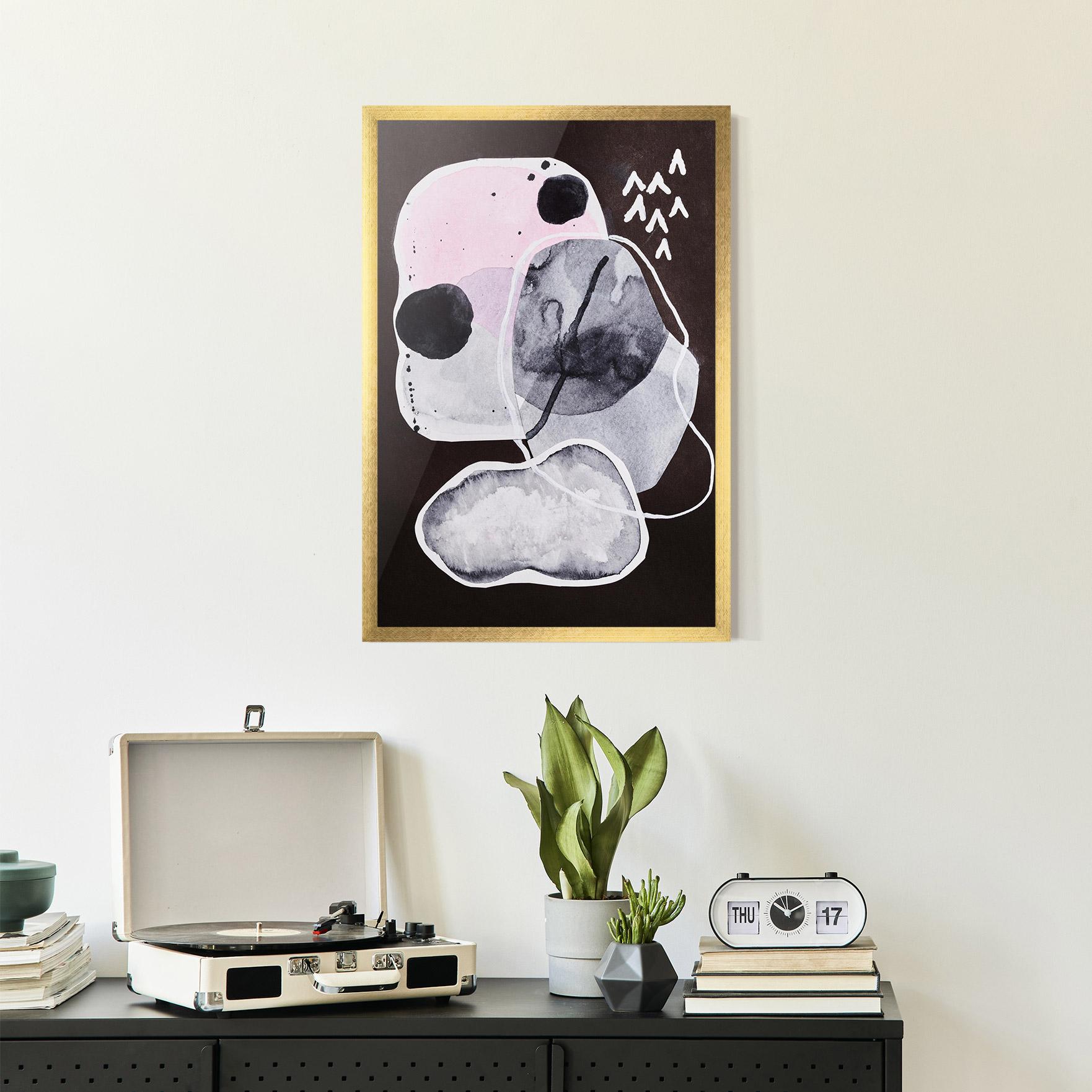 Gerahmte Poster Abstract Collage mockup 2