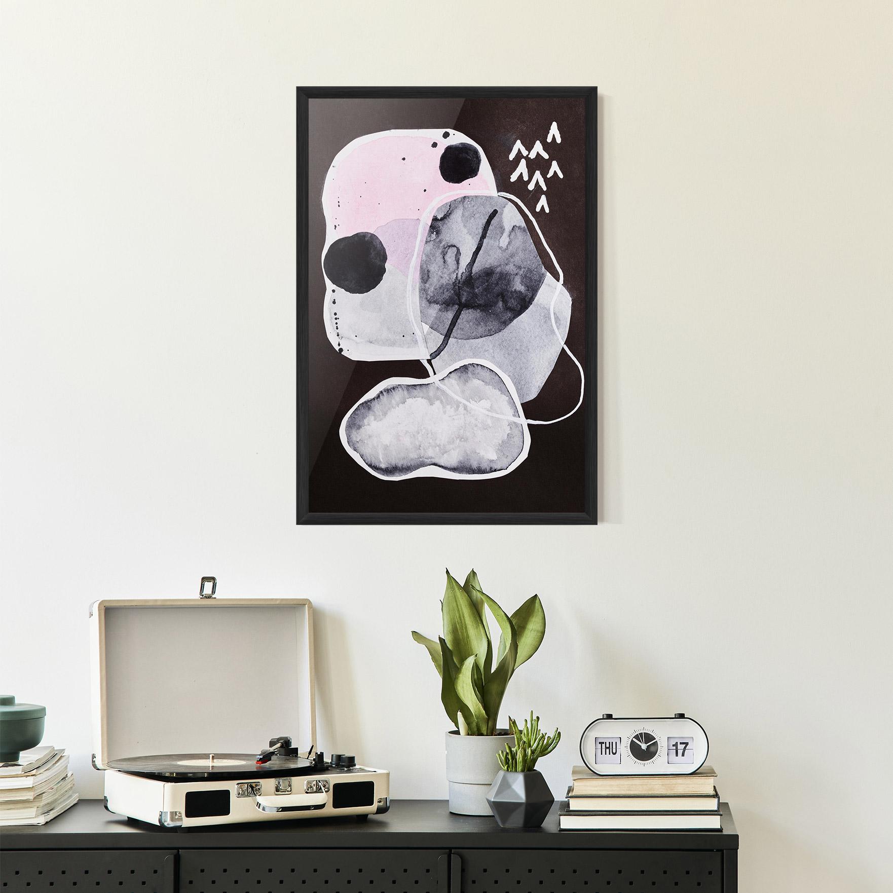 Gerahmte Poster Abstract Collage mockup 2