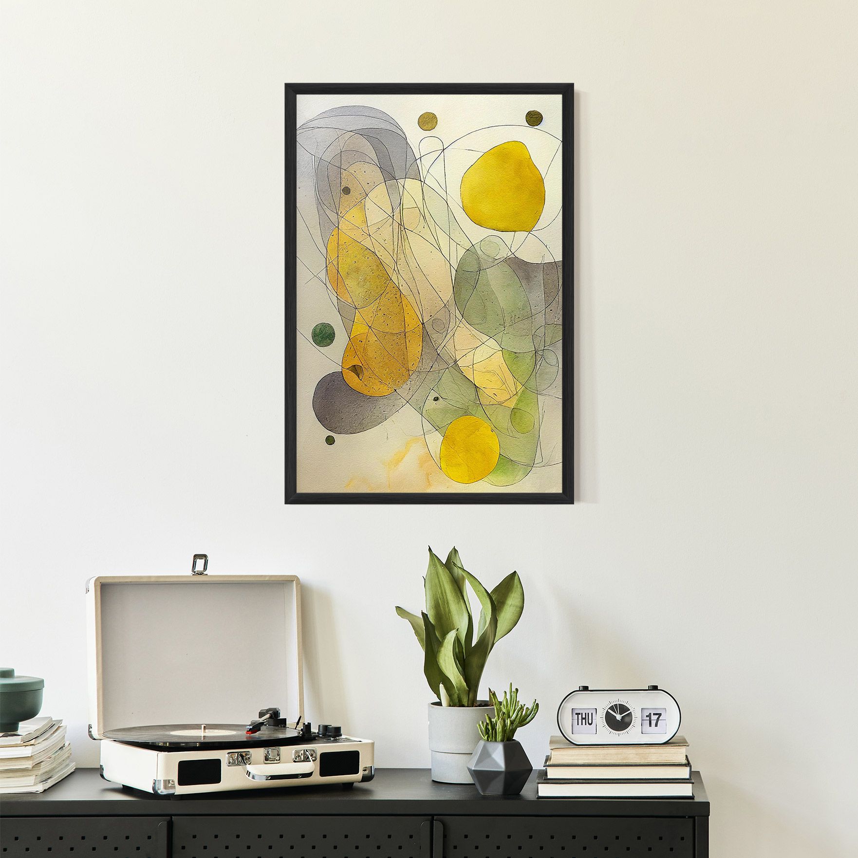 Abstract Lemons mockup 2