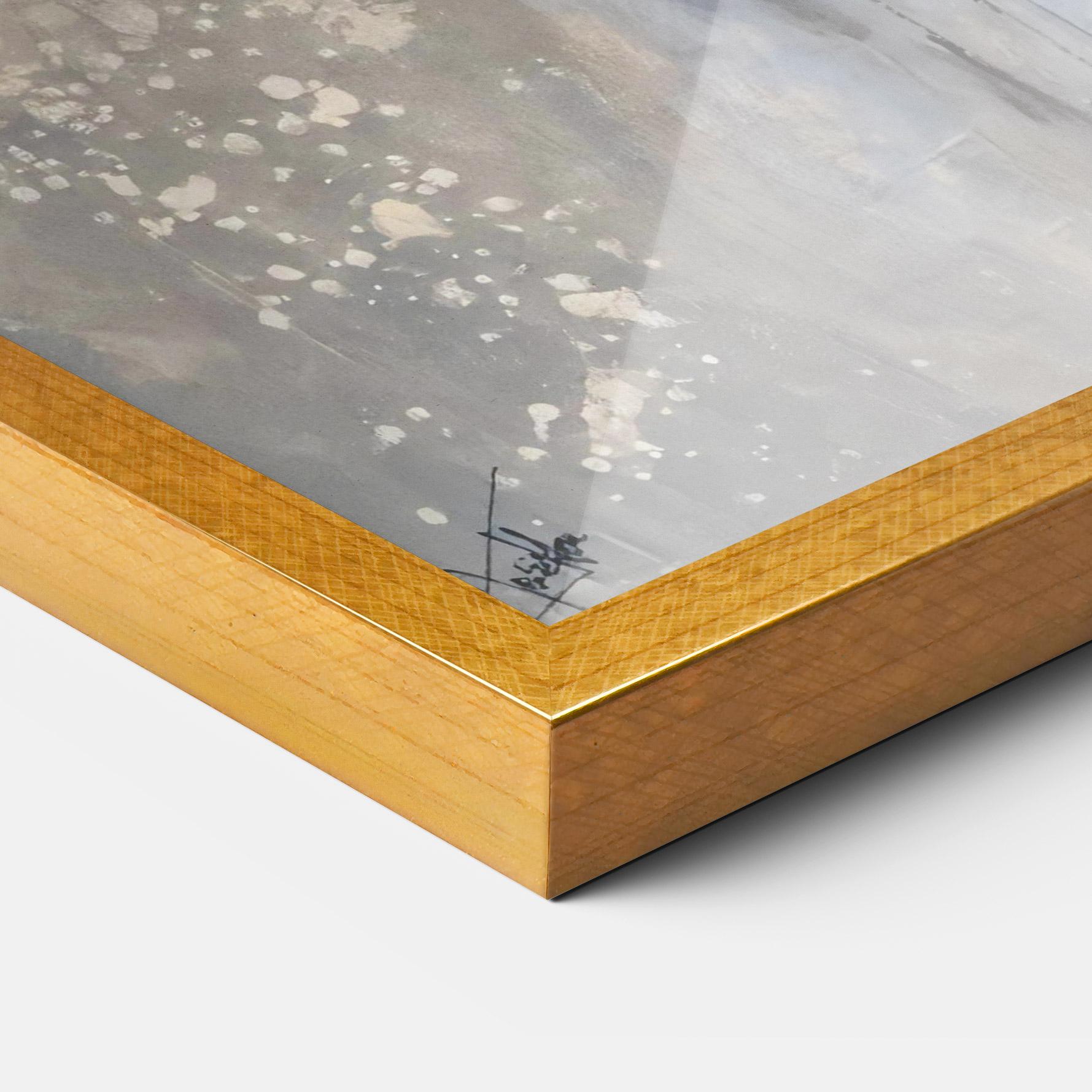 Gerahmte Poster Abstract Moons mockup 3