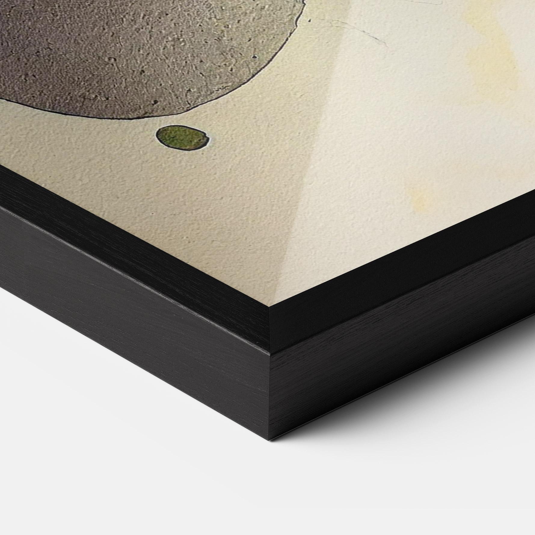 Gerahmte Poster Abstract Lemons mockup 3