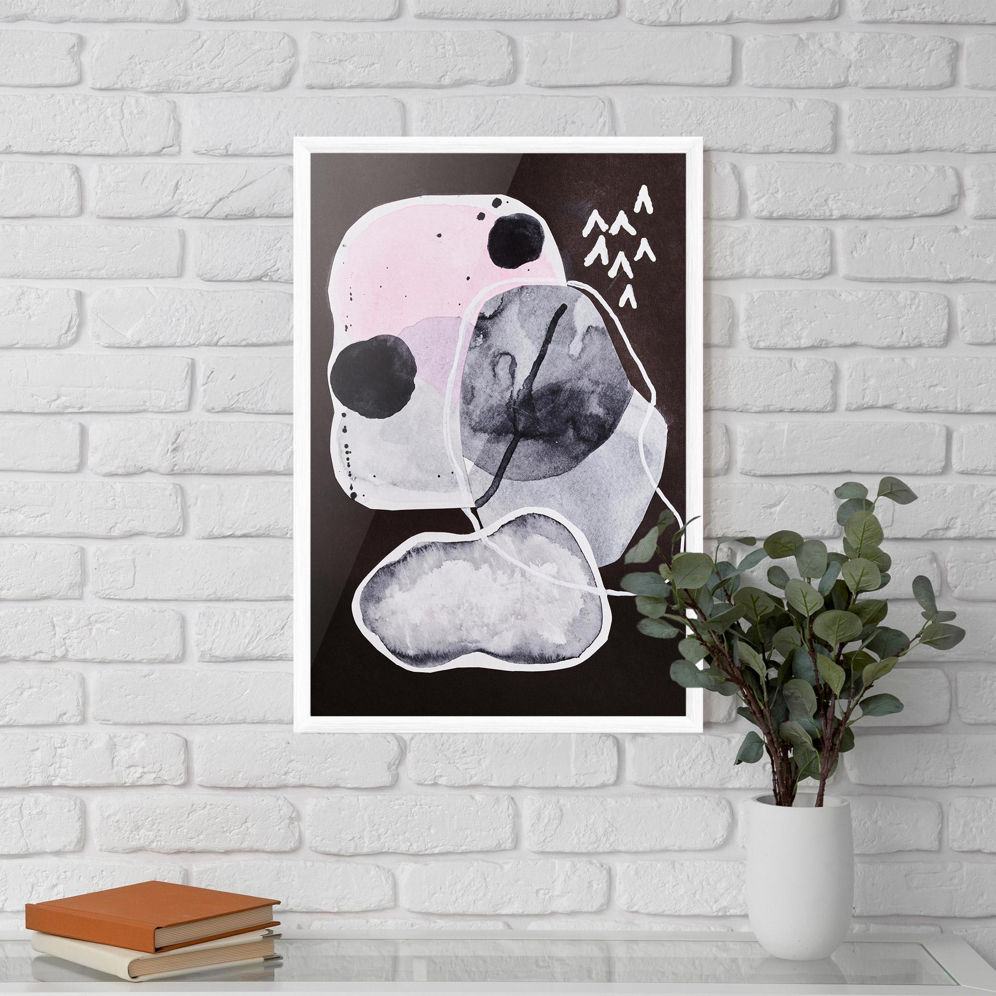 Gerahmte Poster Abstract Collage mockup 5