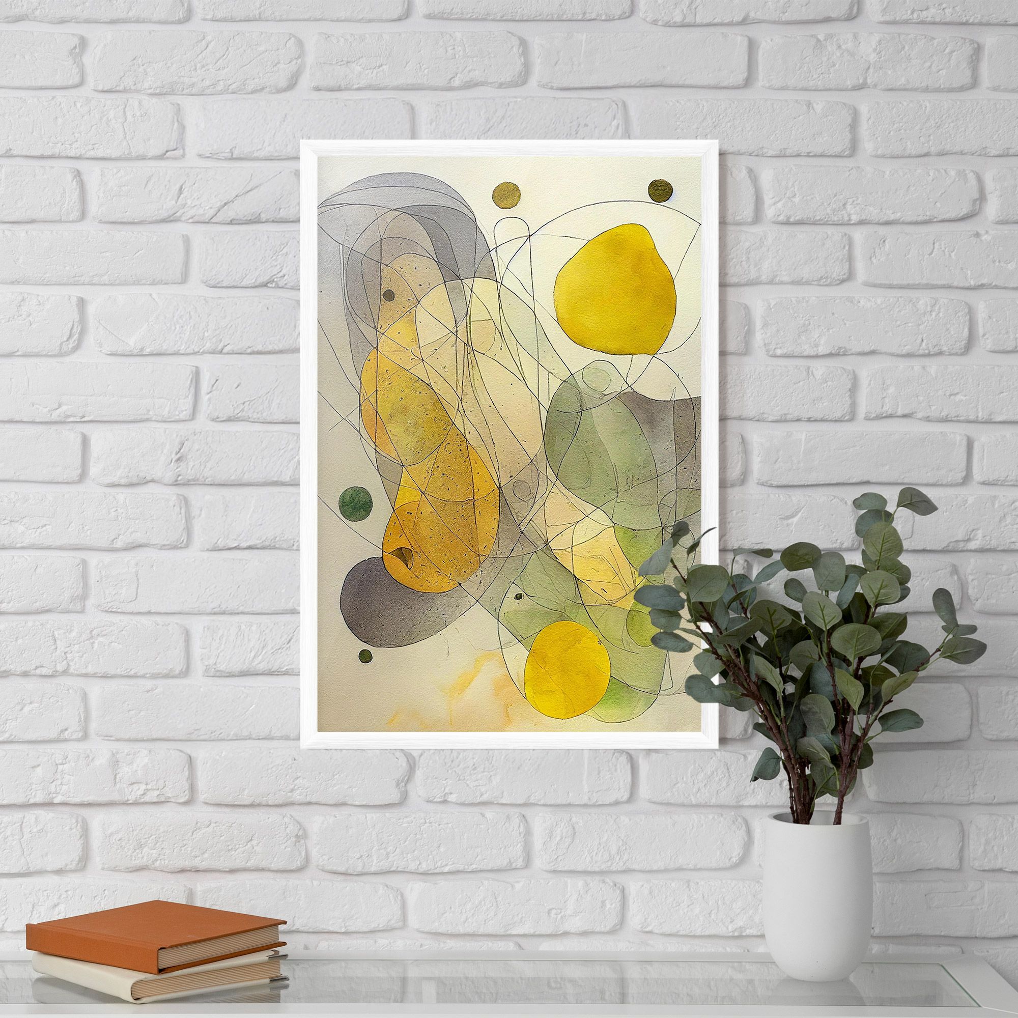 Abstract Lemons mockup 5
