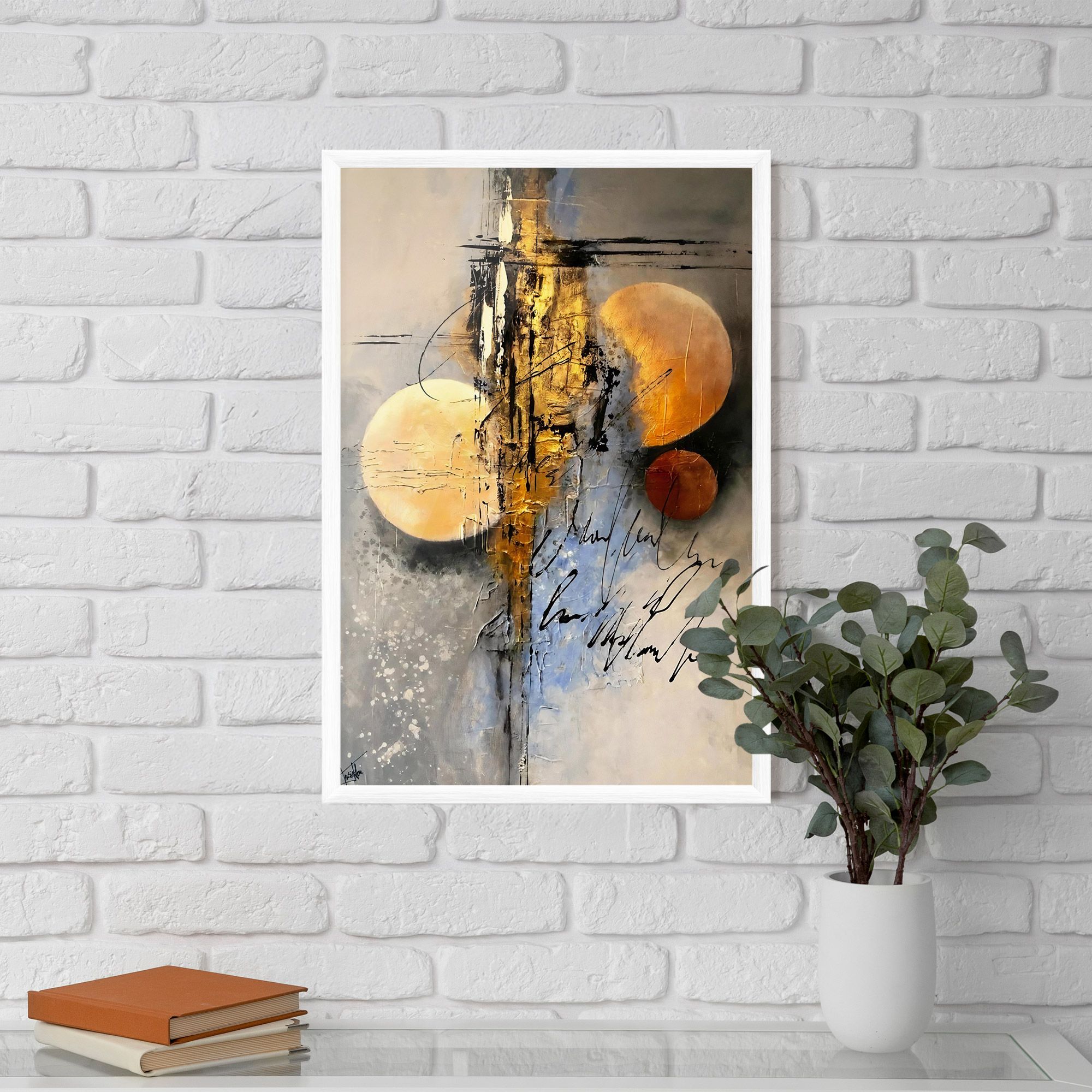 Abstract Moons mockup 5