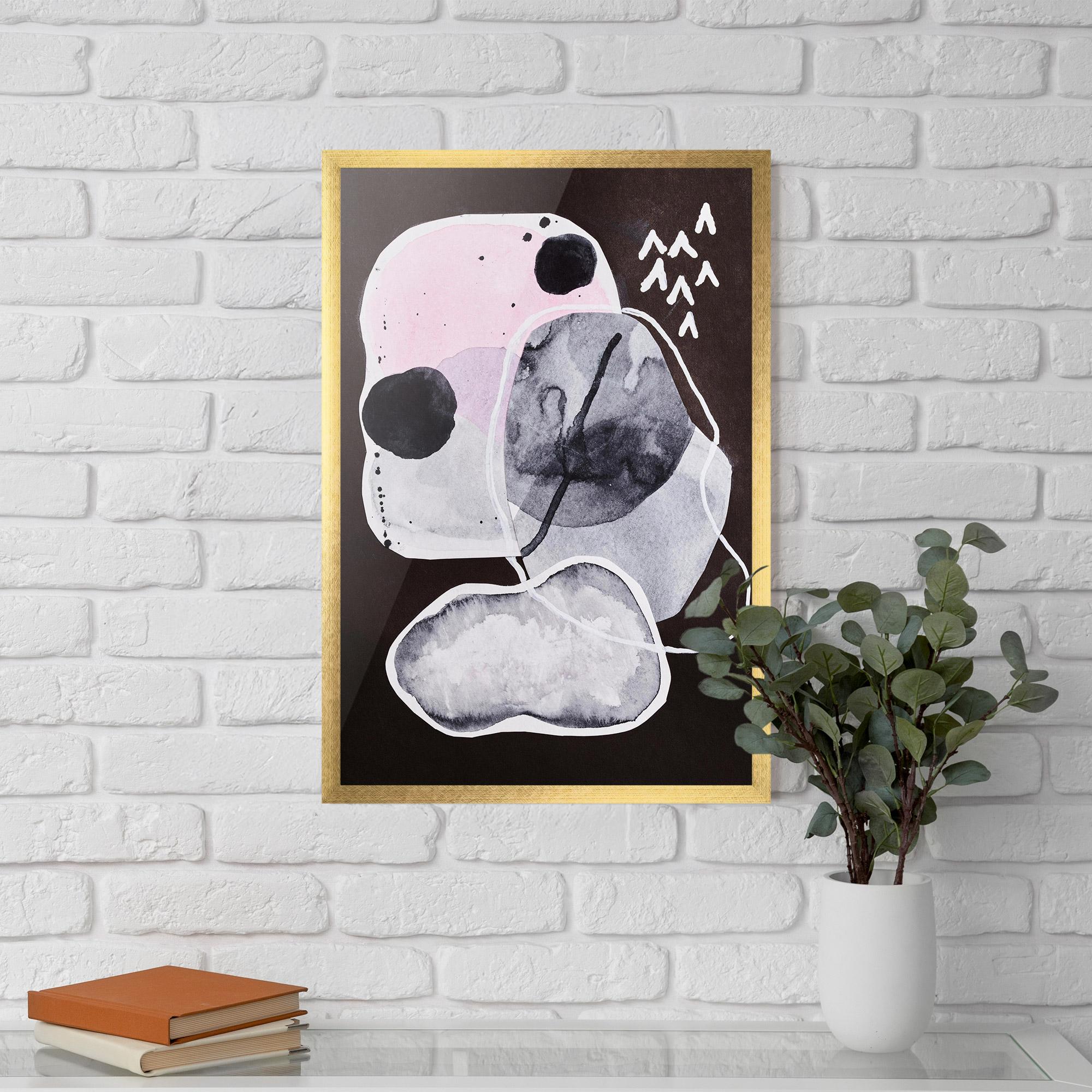 Gerahmte Poster Abstract Collage mockup 5