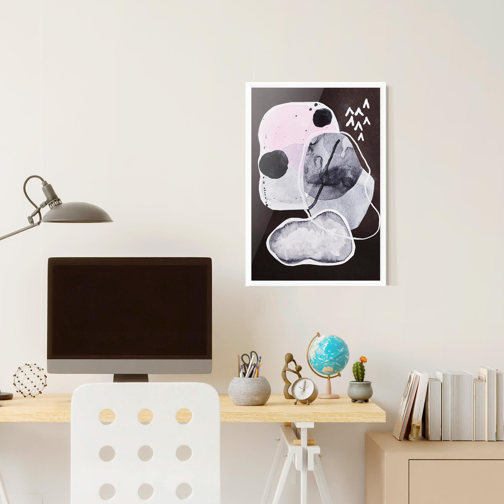 Gerahmte Poster Abstract Collage mockup 6