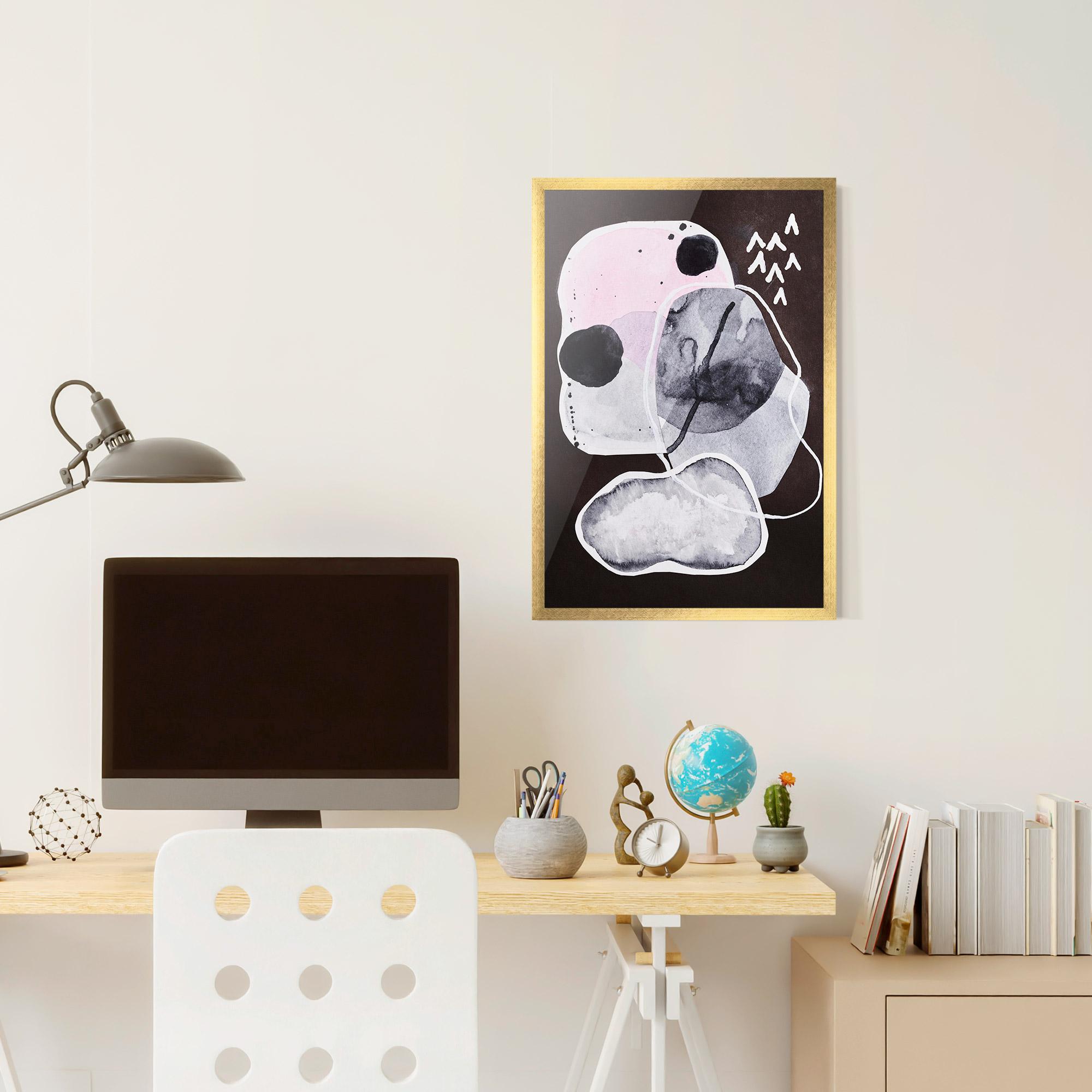 Gerahmte Poster Abstract Collage mockup 6