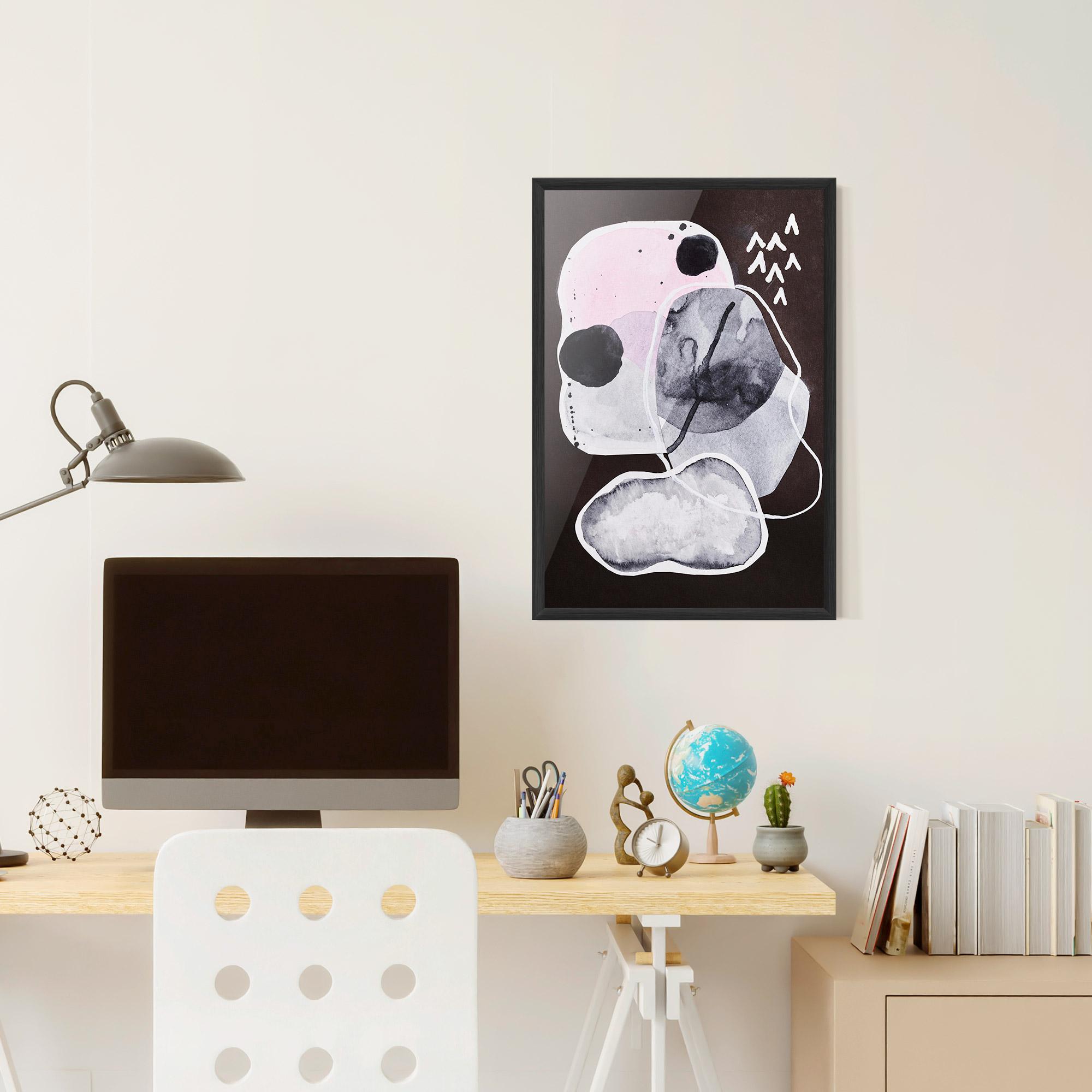 Gerahmte Poster Abstract Collage mockup 6