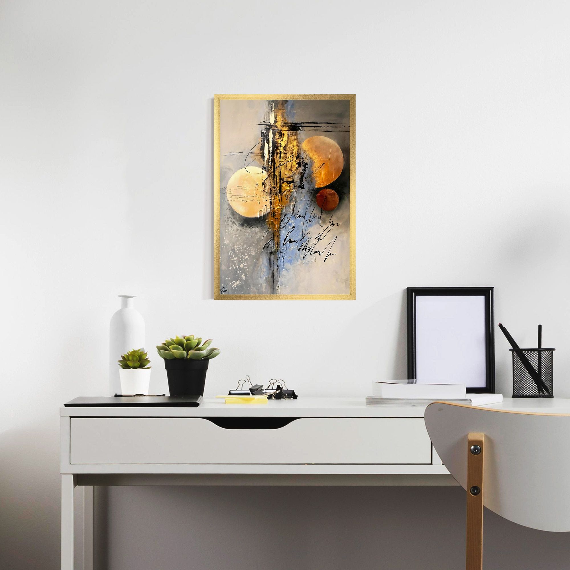 Abstract Moons mockup 7