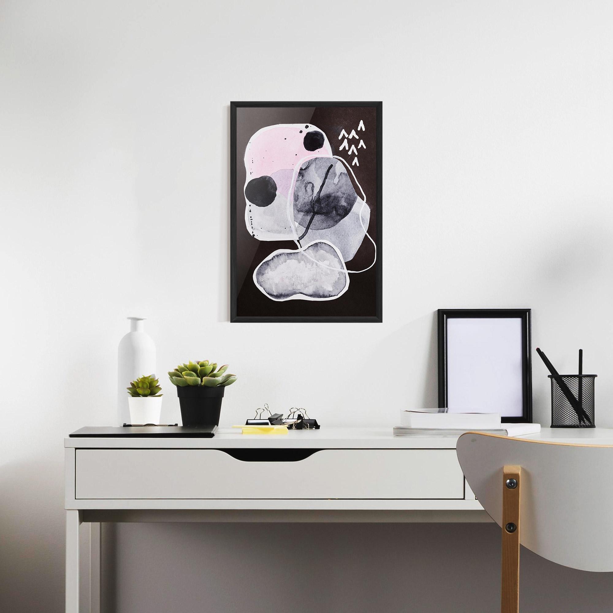 Gerahmte Poster Abstract Collage mockup 7