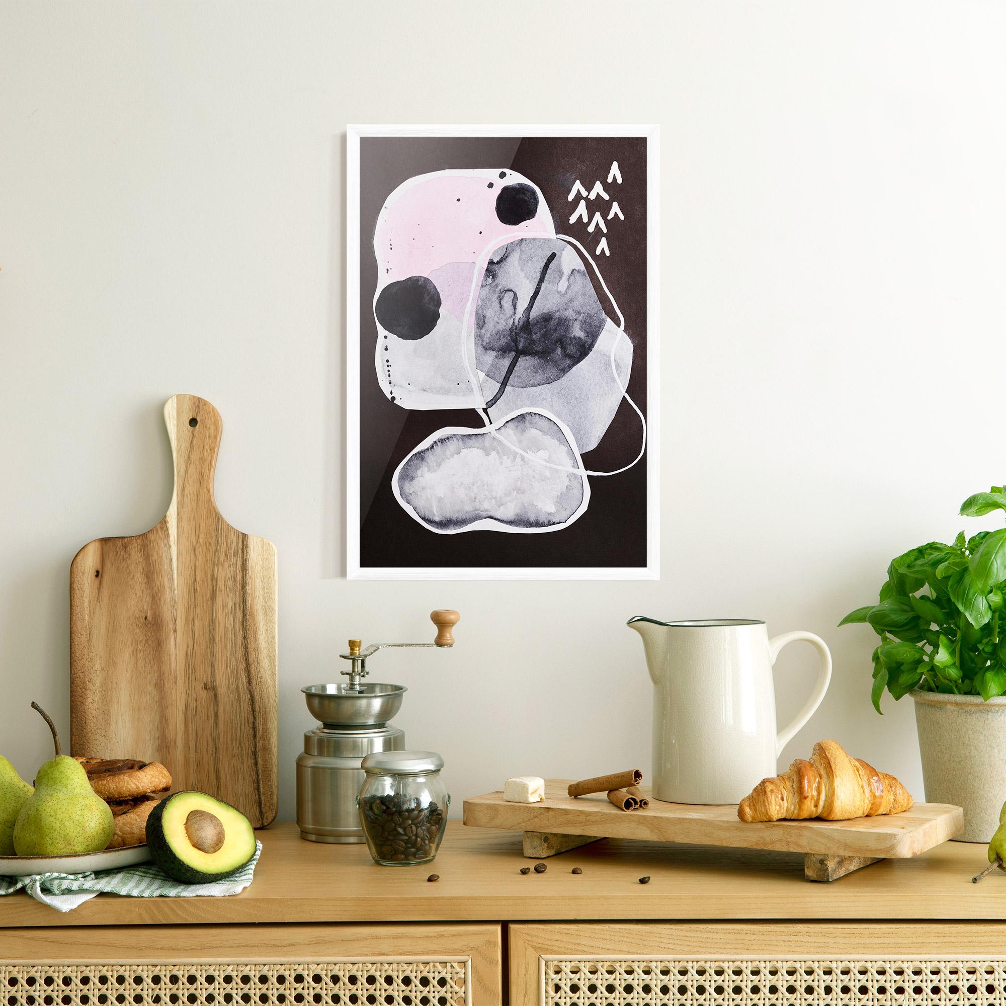 Gerahmte Poster Abstract Collage mockup 8