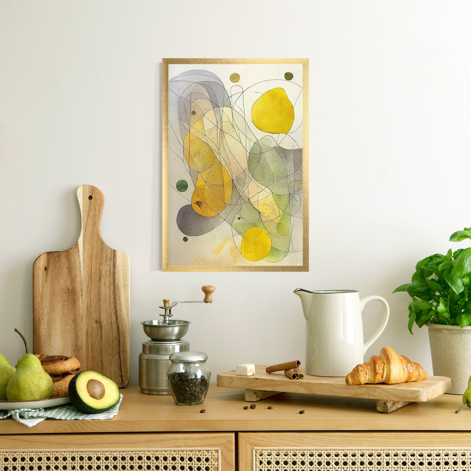 Abstract Lemons mockup 8