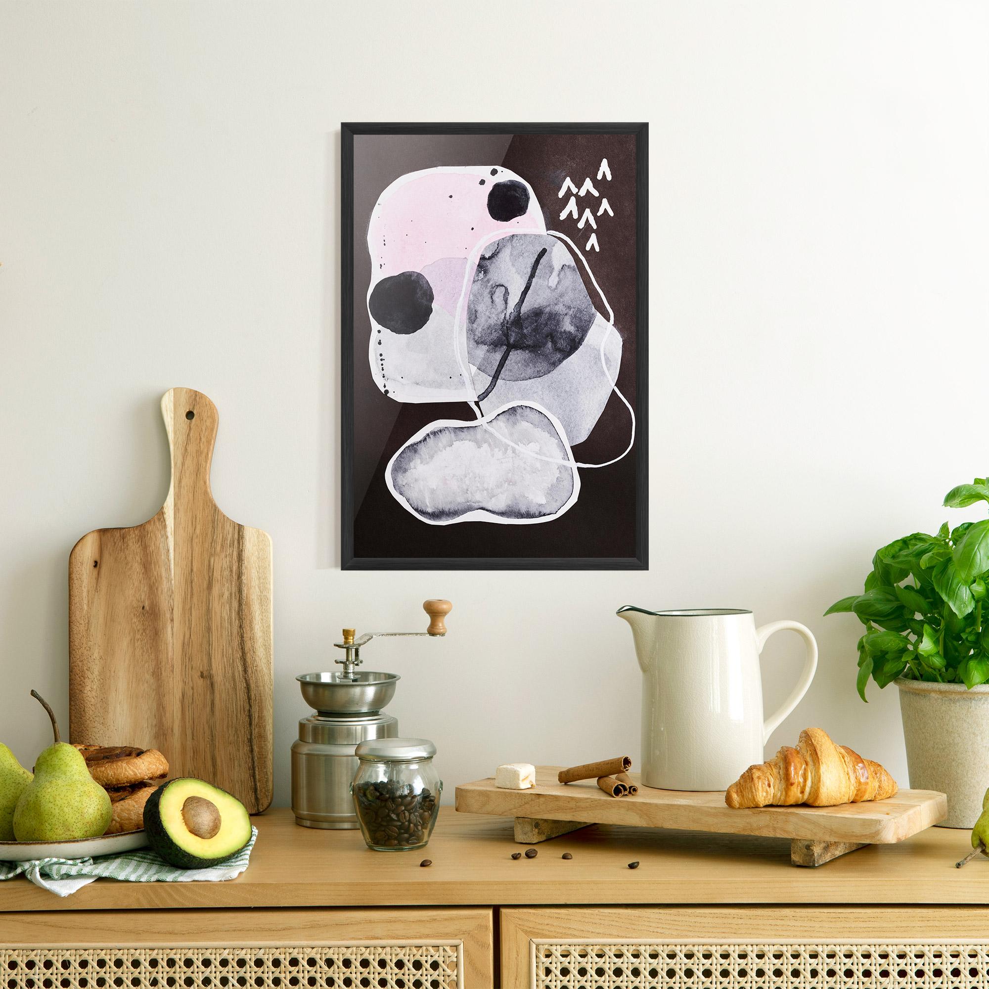 Gerahmte Poster Abstract Collage mockup 8