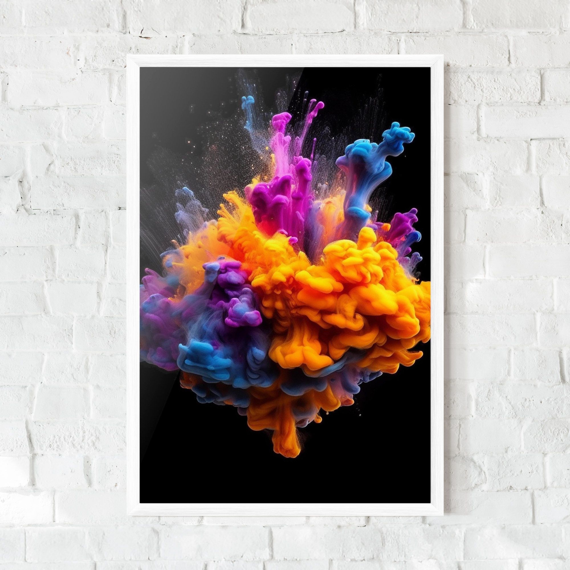 Colorful Cloud Liquid mockup 0