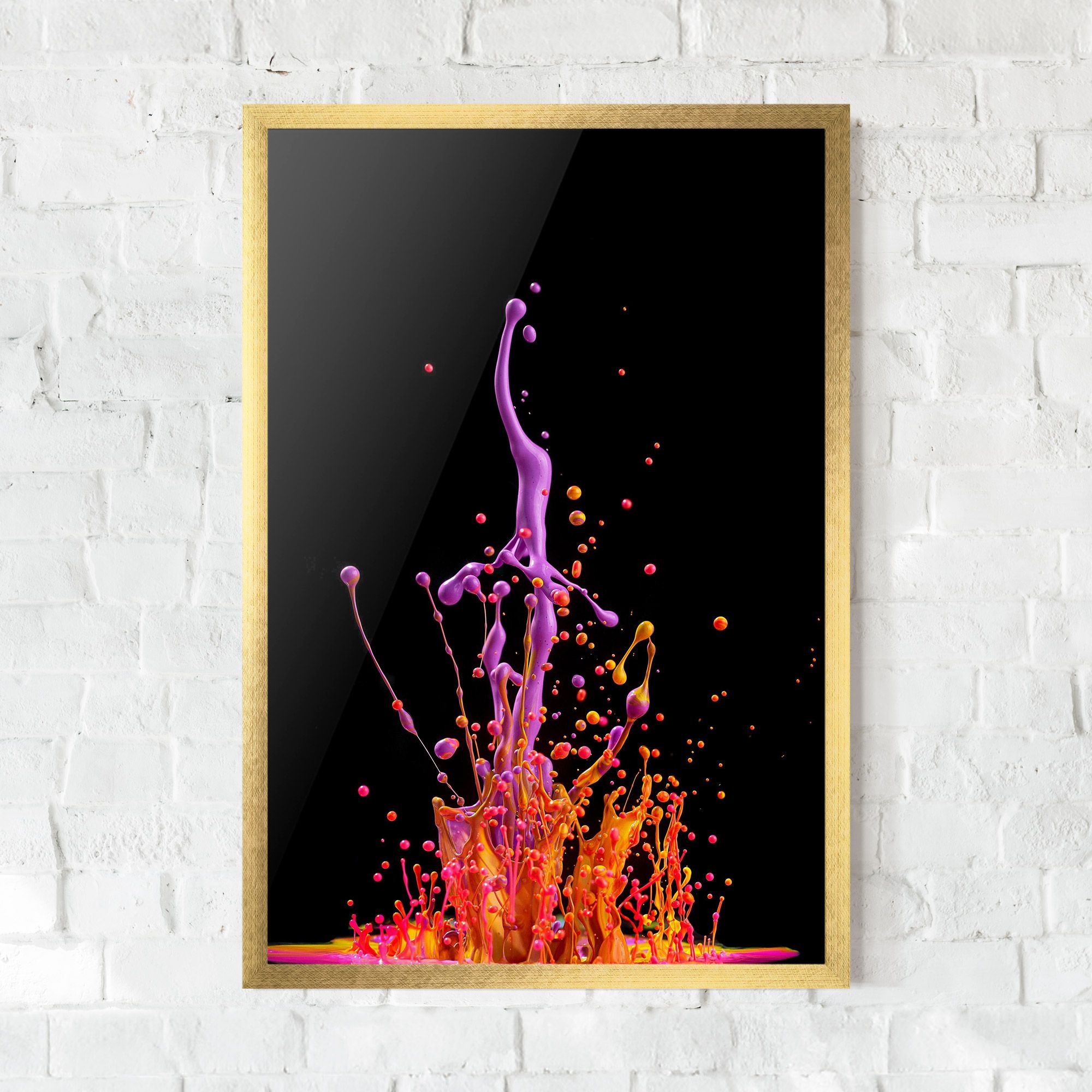 Dancing Colored Paint mockup 0