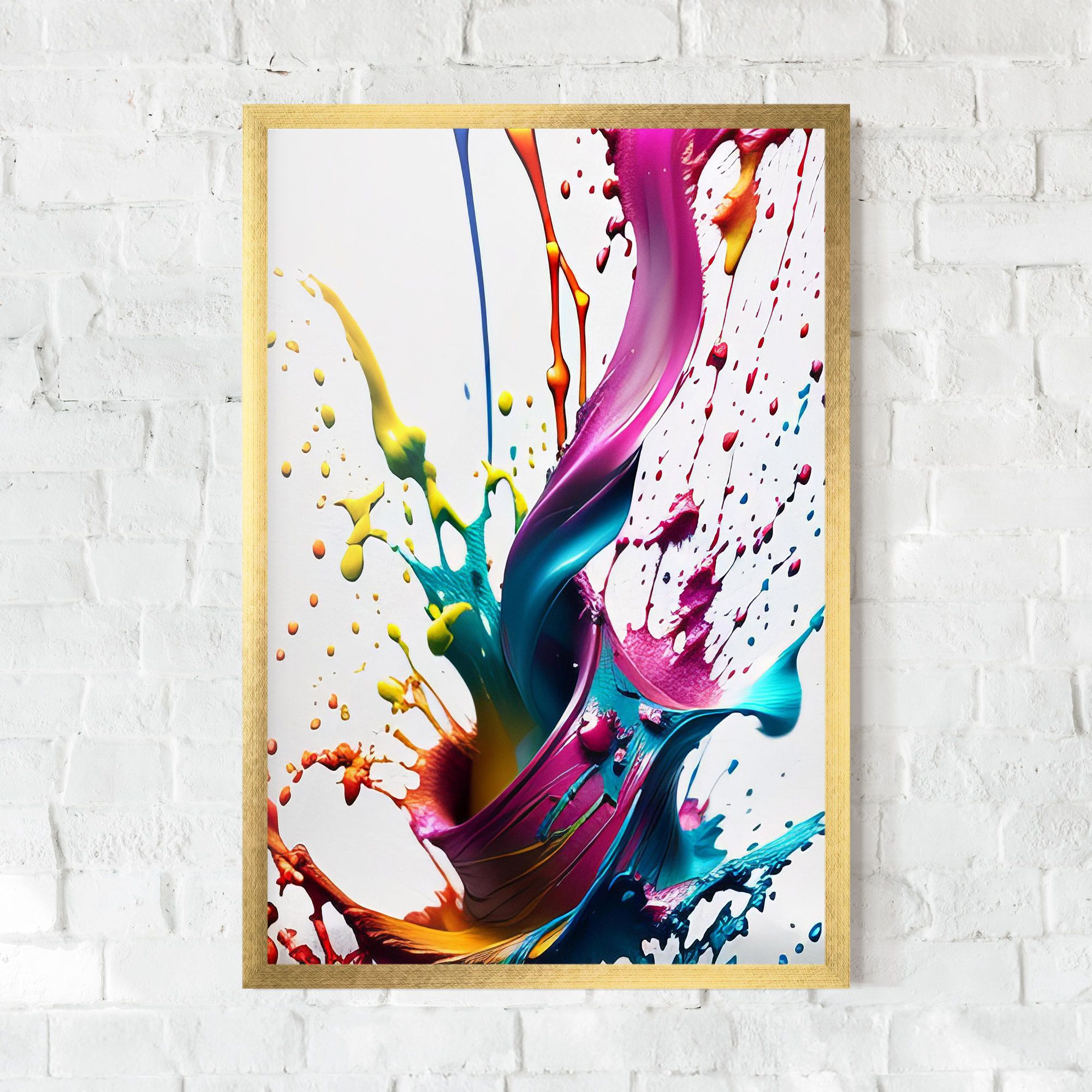 Purple Blue Splash mockup 0