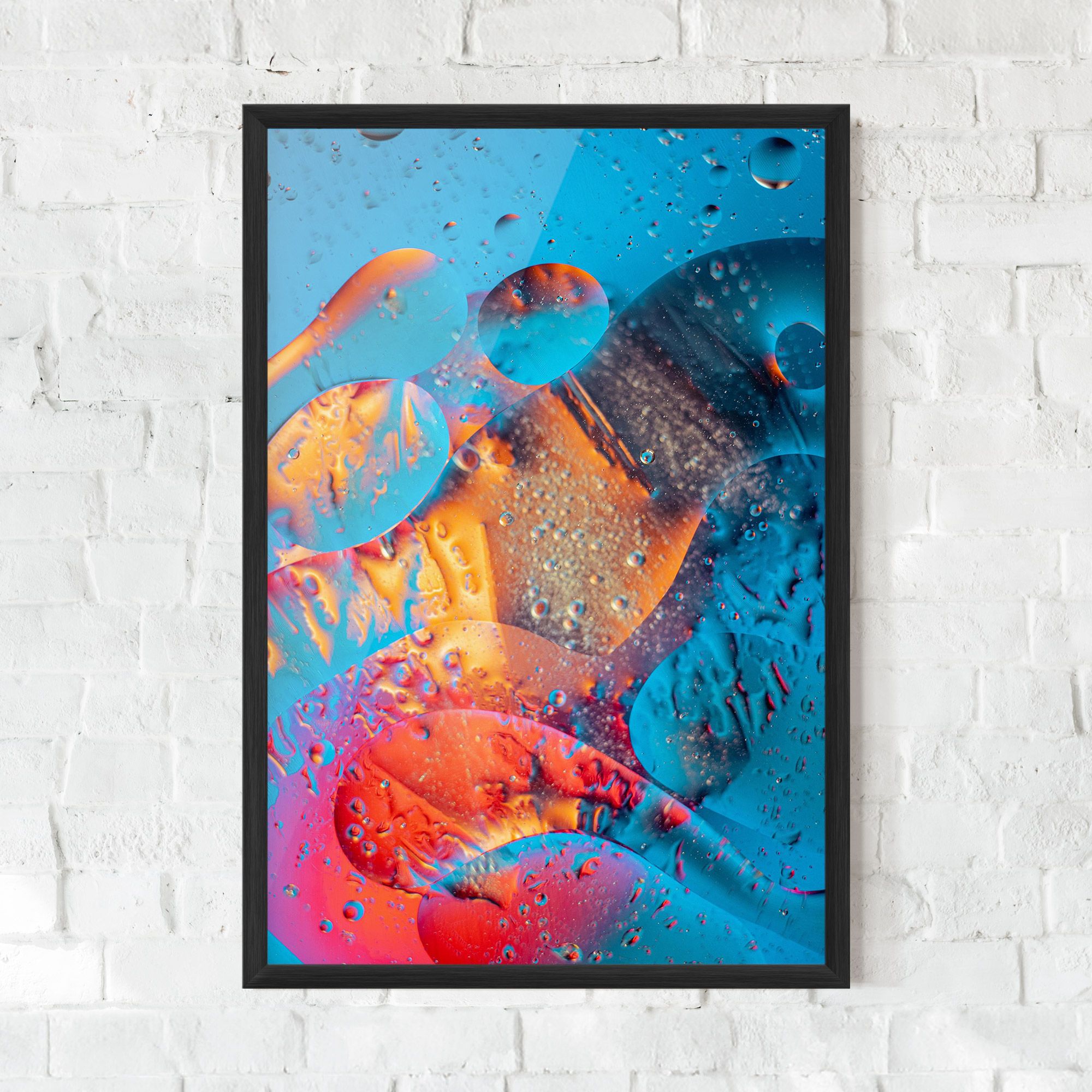 Blue Orange Drops mockup 0