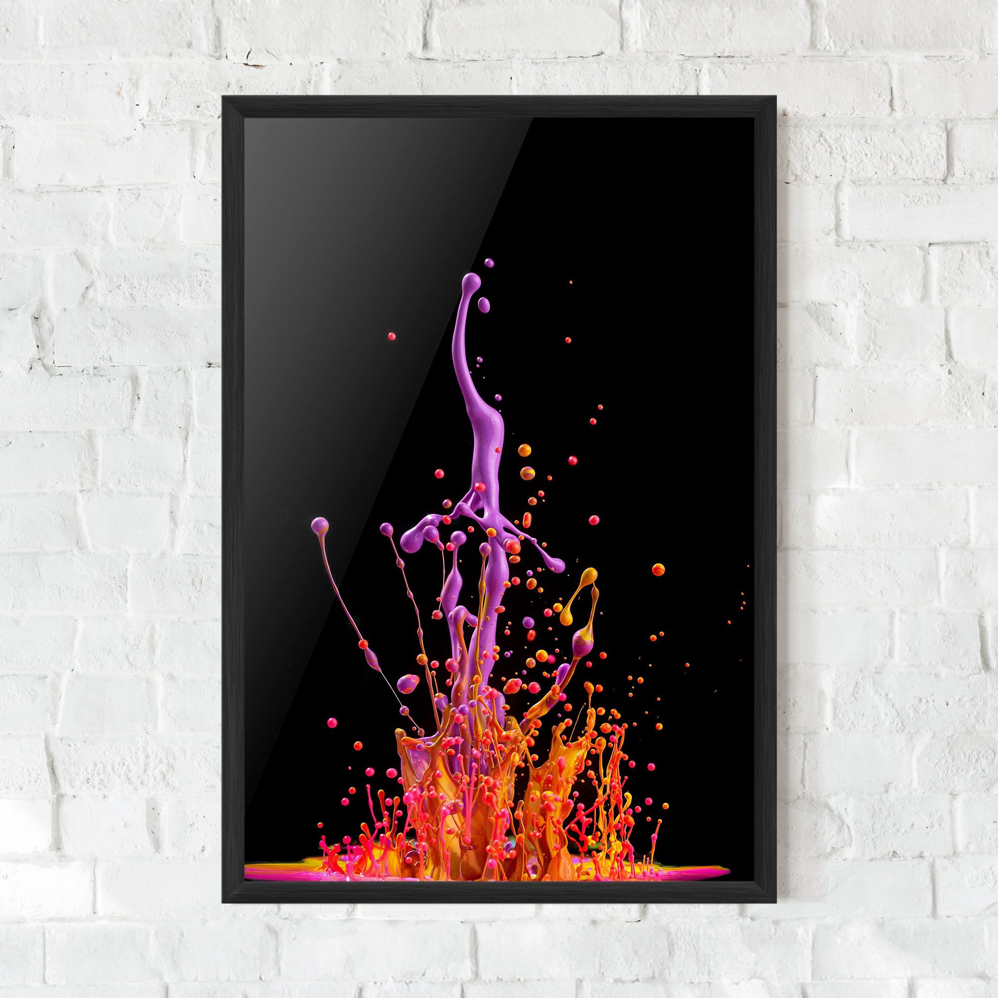 Dancing Colored Paint mockup 0