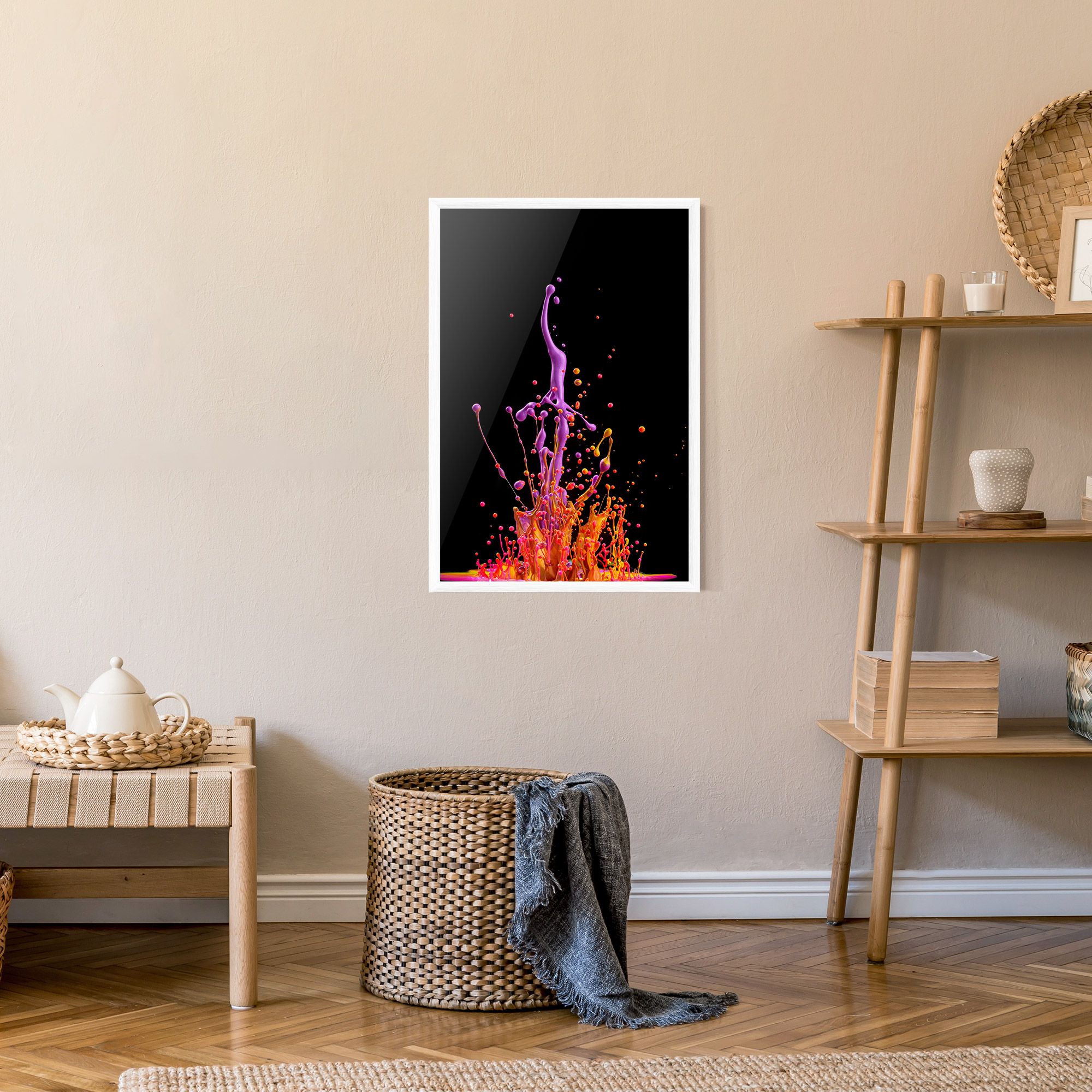 Dancing Colored Paint mockup 9