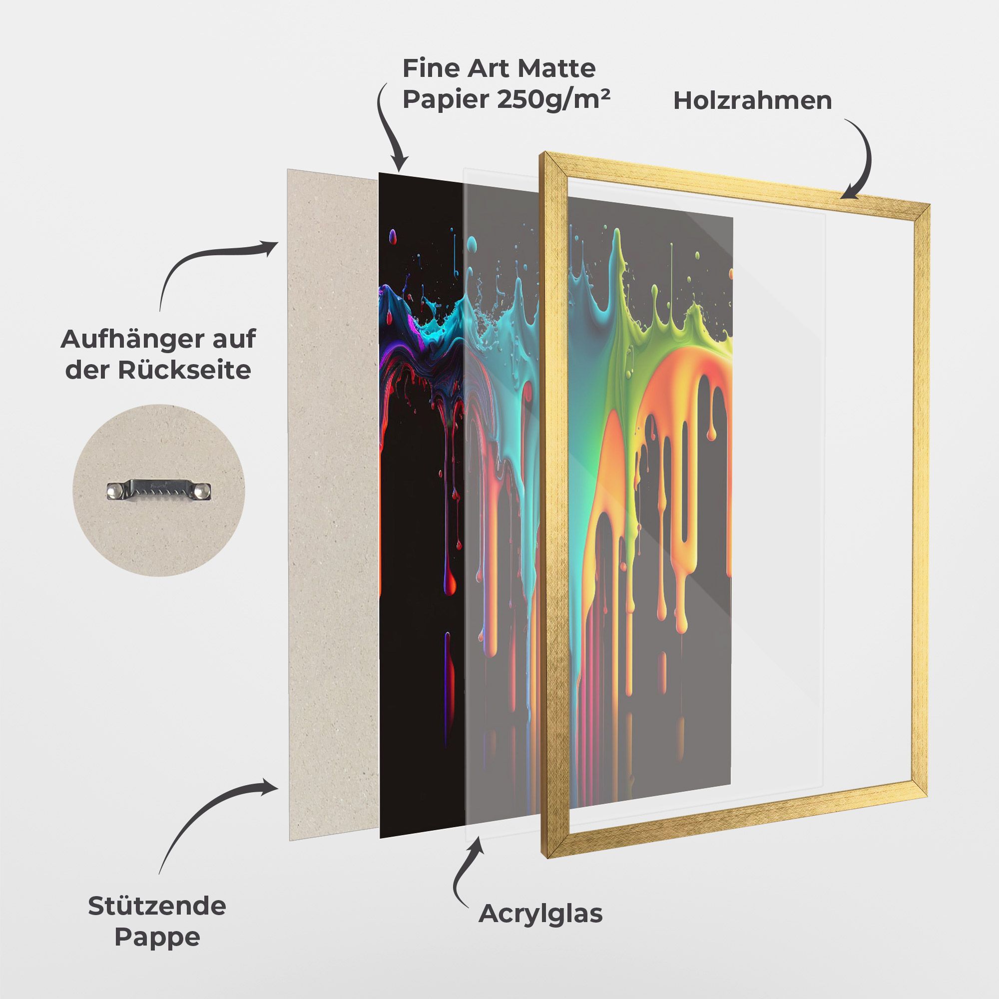 Rainbow Floating Colors mockup 1