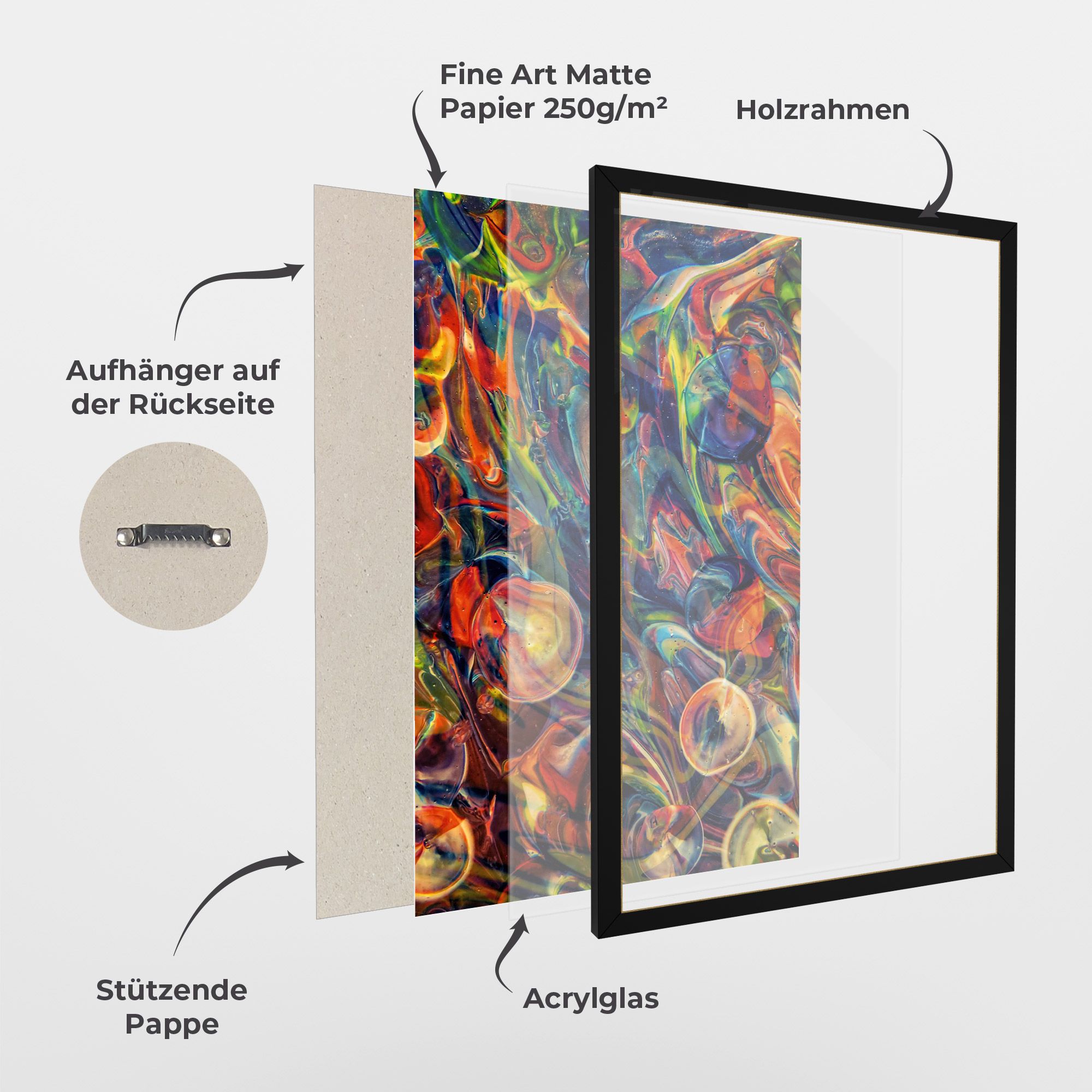 Abstract Glass mockup 1