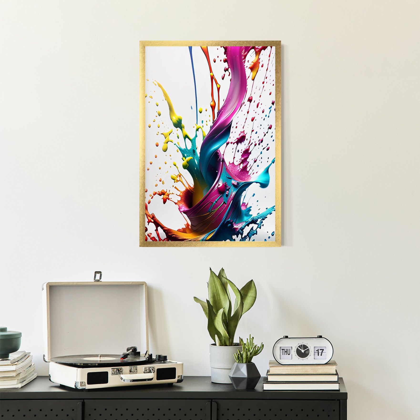 Purple Blue Splash mockup 2