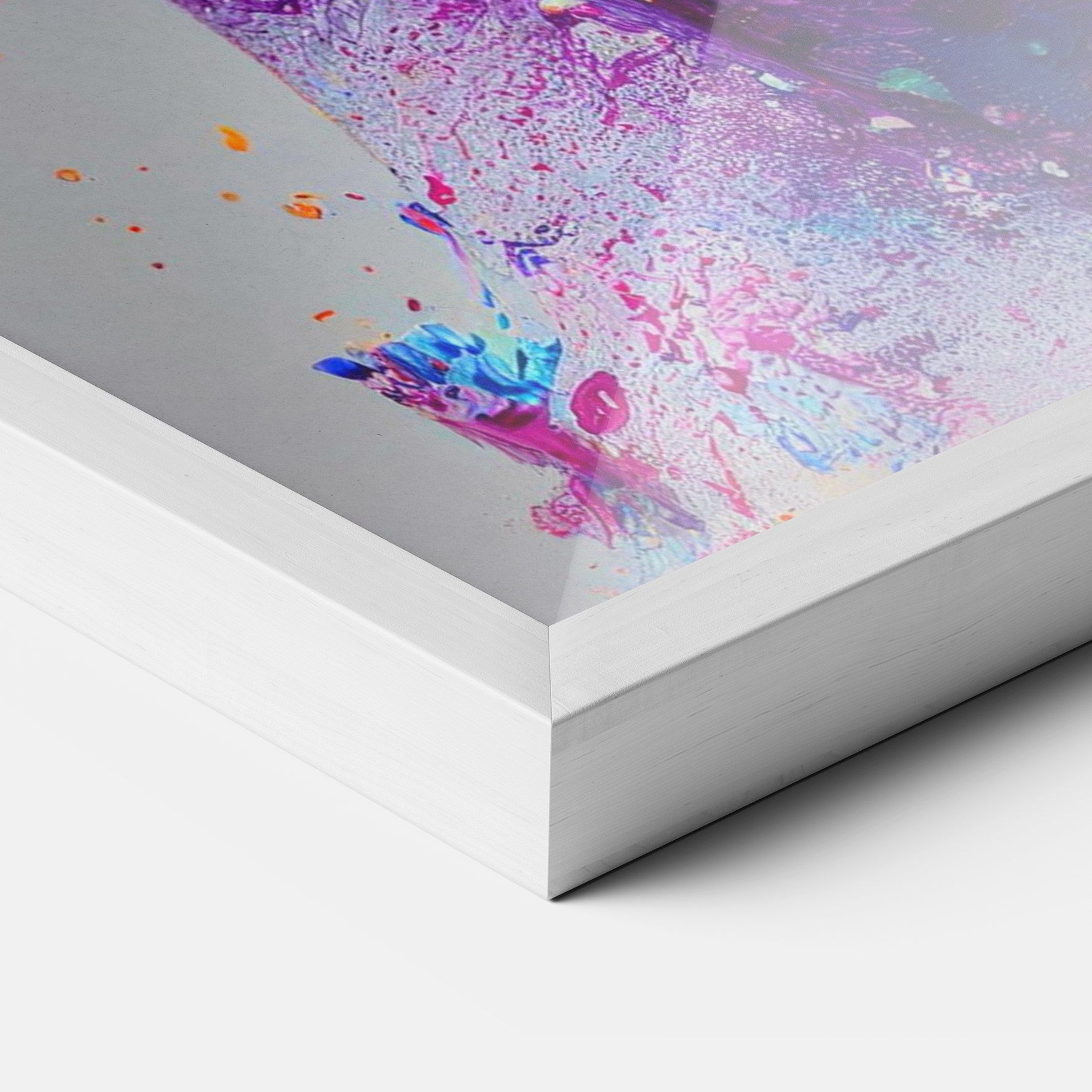 Abstract Purple Face mockup 3