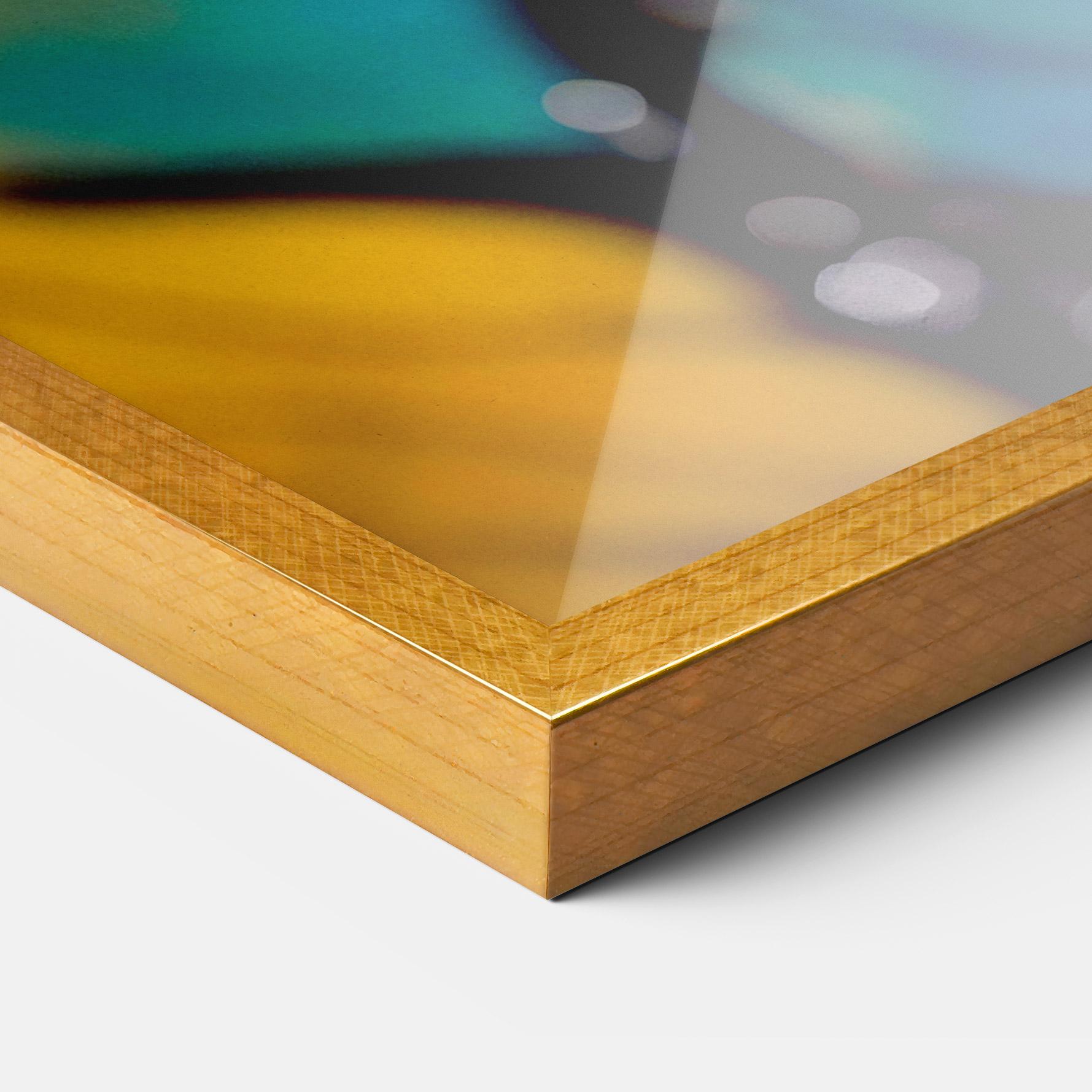 Gerahmte Poster Beautiful Colorful Epoxy mockup 3