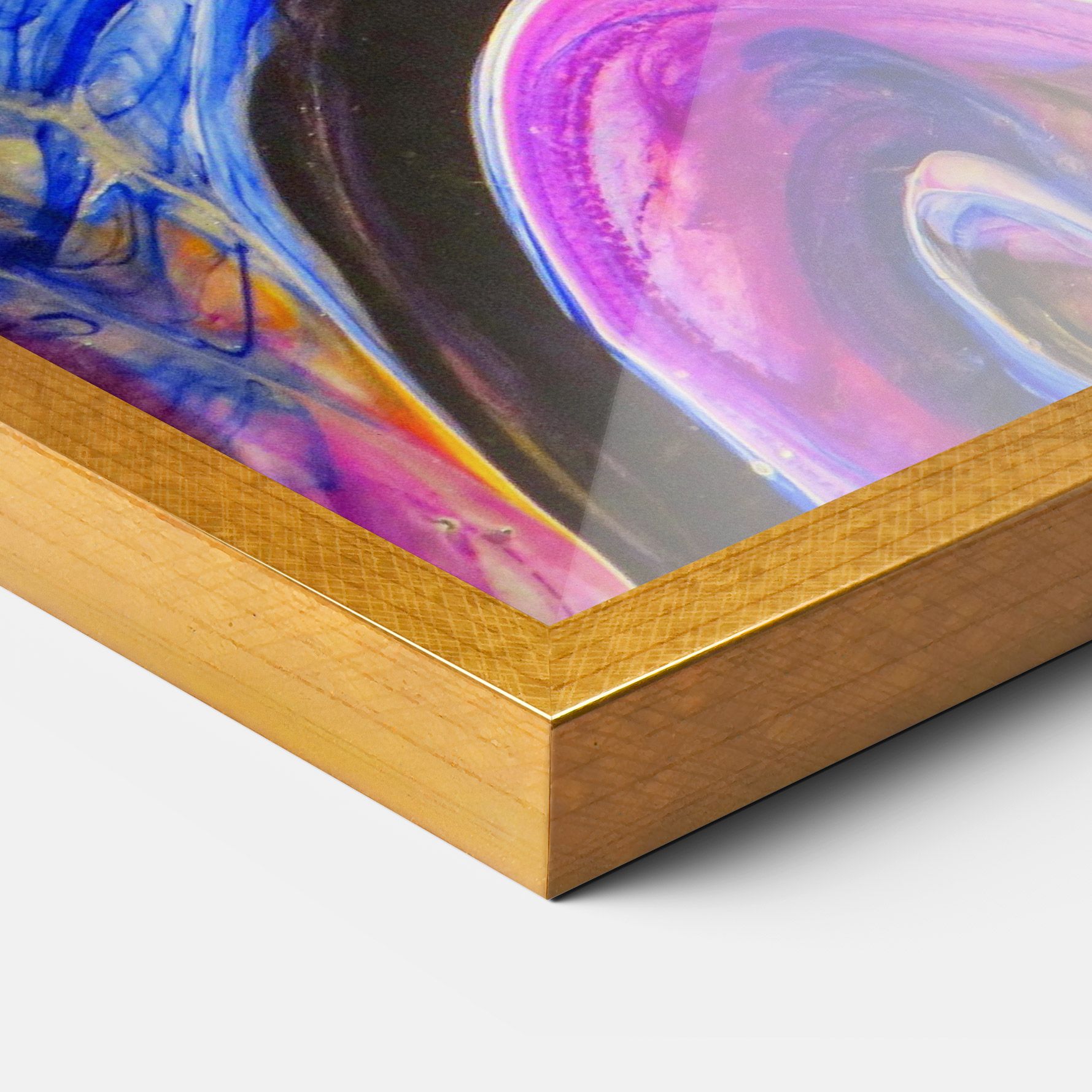 Colourful Abstract Shades mockup 3