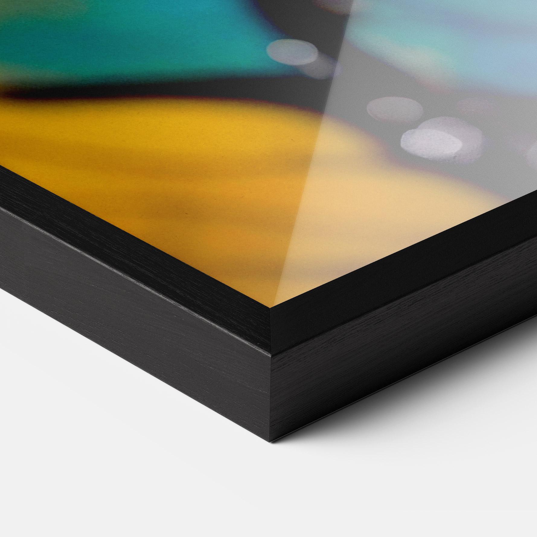 Gerahmte Poster Beautiful Colorful Epoxy mockup 3