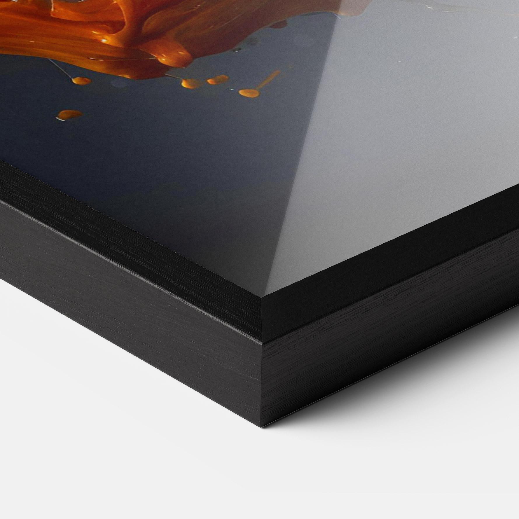 Gerahmte Poster Colorful Splash Floating mockup 3