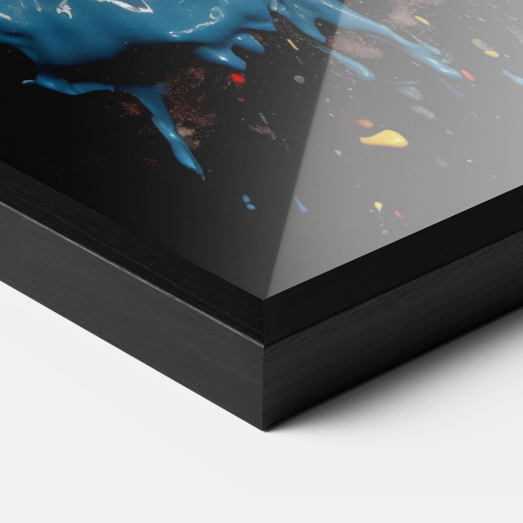 Floating Color Splash mockup 3