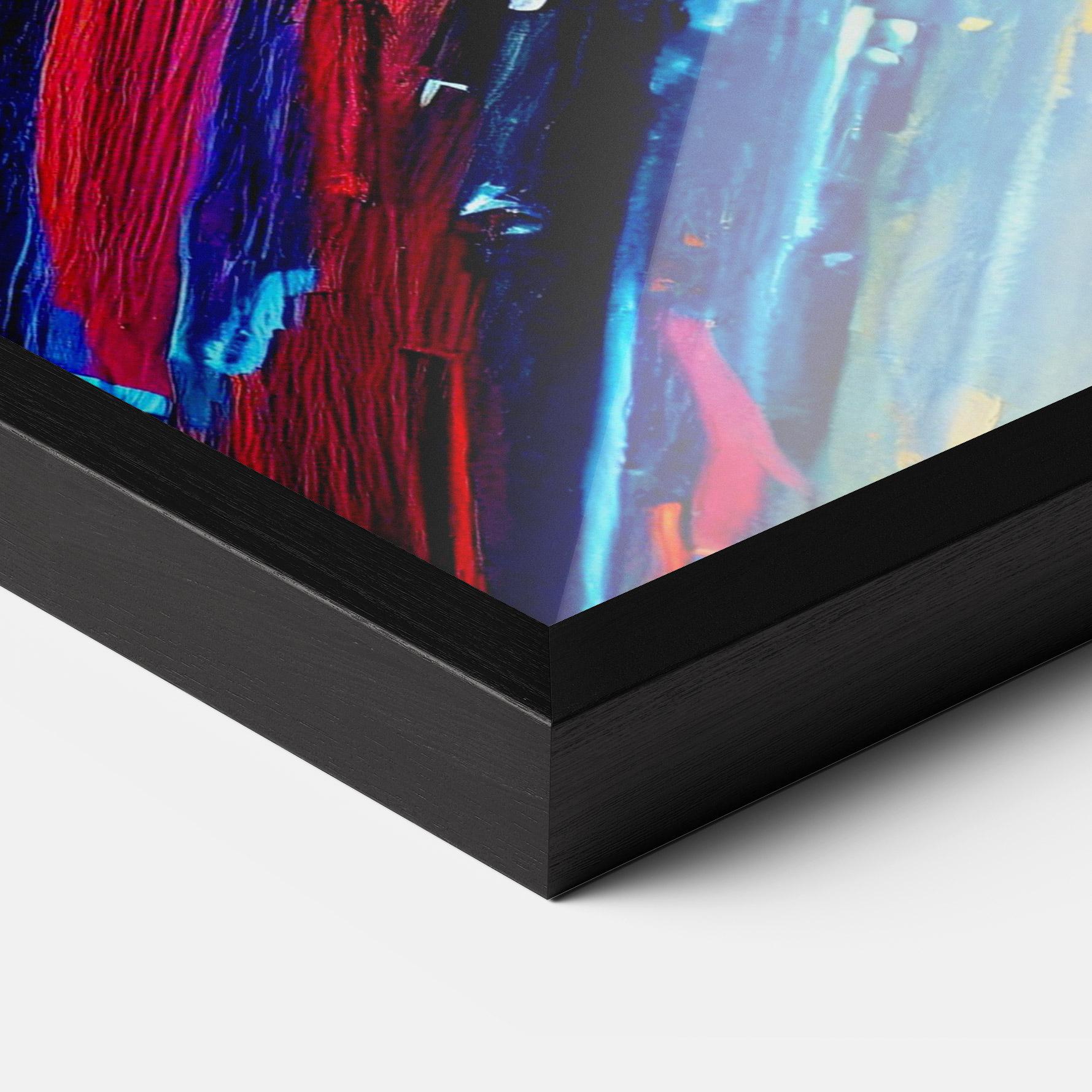 Gerahmte Poster Horizontal Color Shot mockup 3