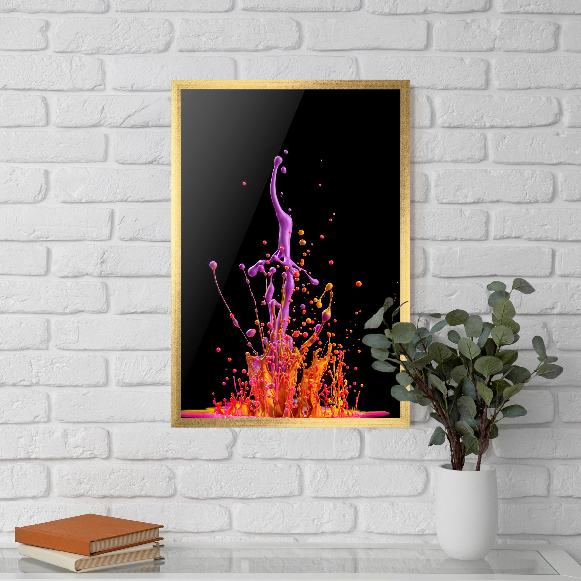 Dancing Colored Paint mockup 5