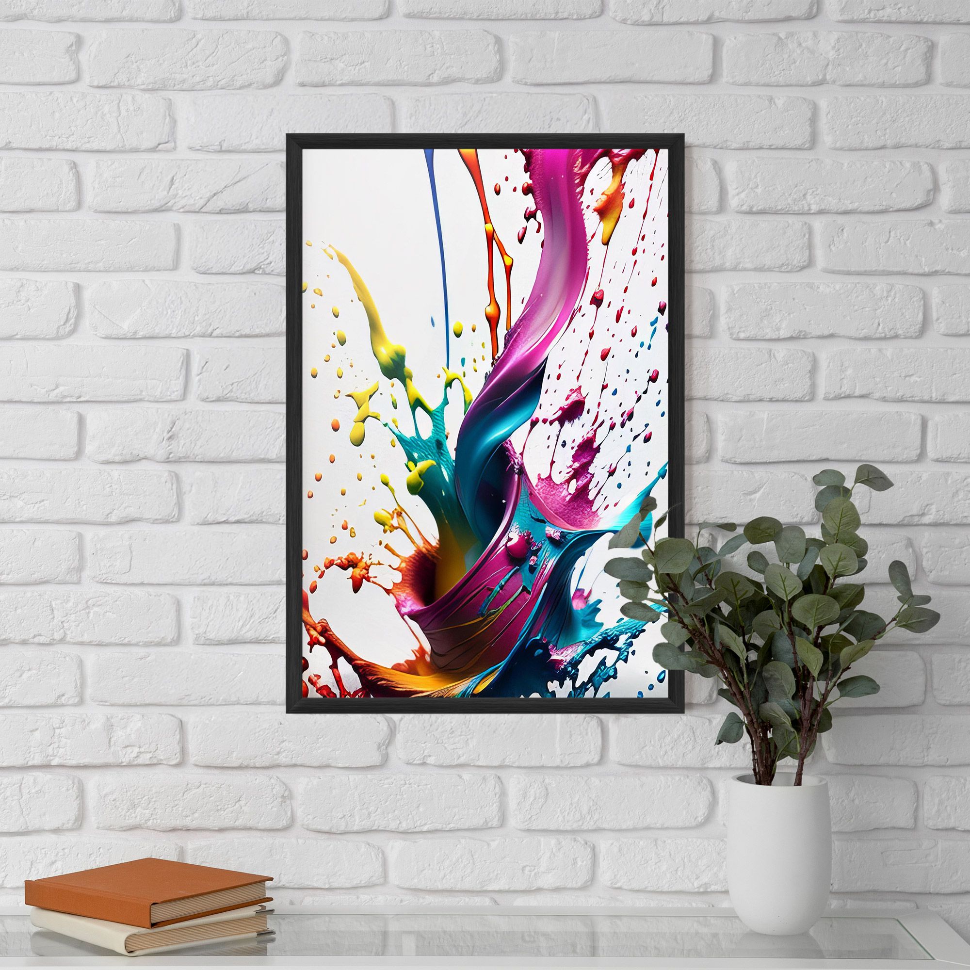 Purple Blue Splash mockup 5