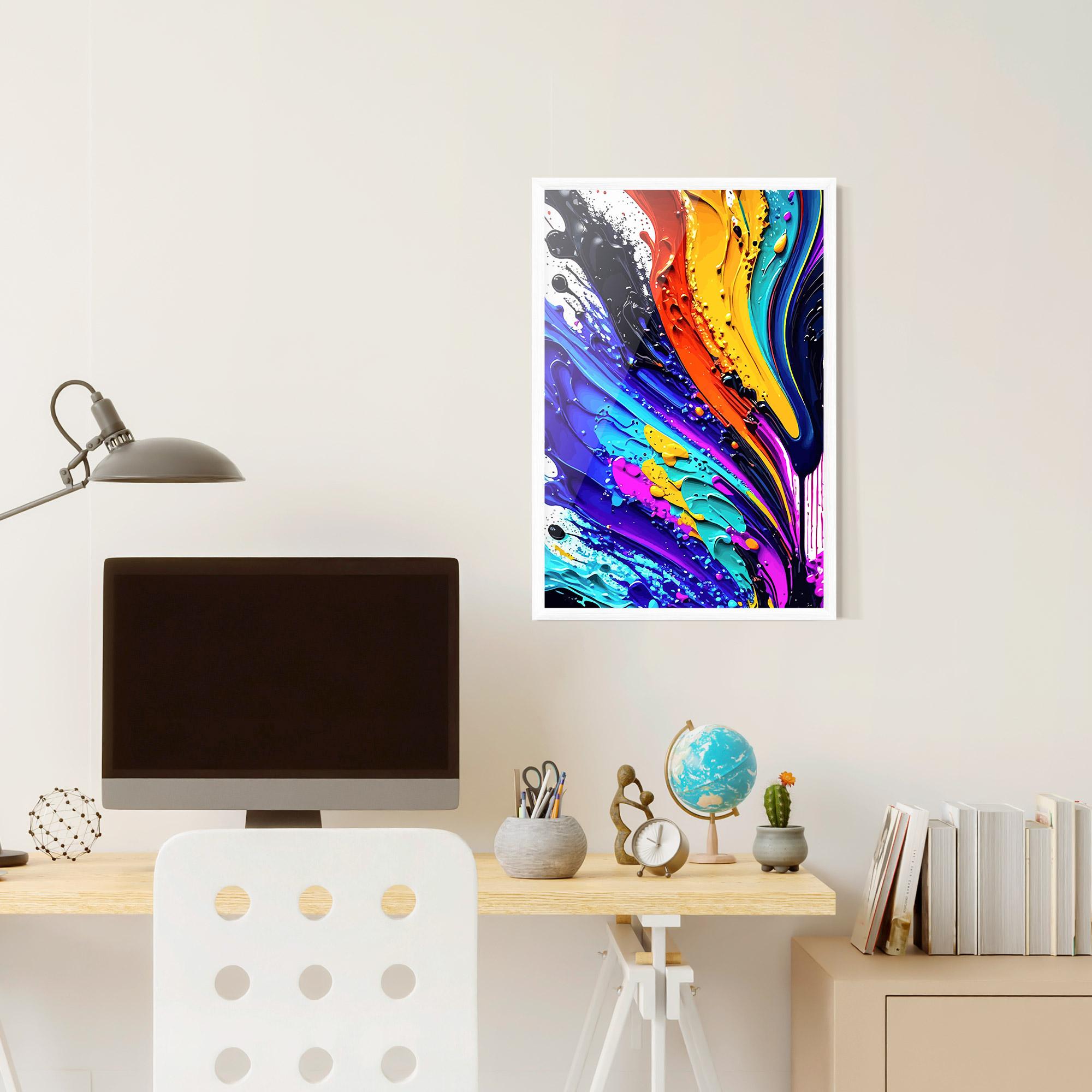 Gerahmte Poster Beautiful Splash mockup 6