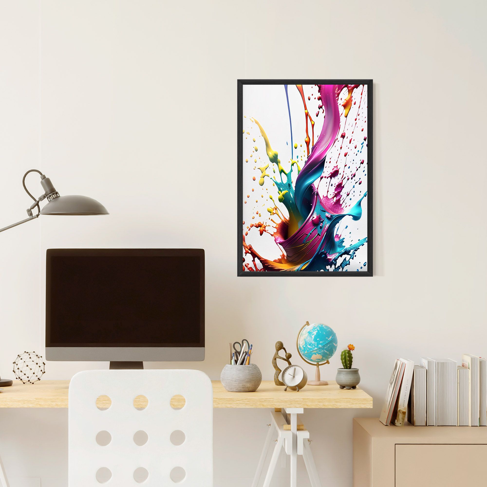 Purple Blue Splash mockup 6