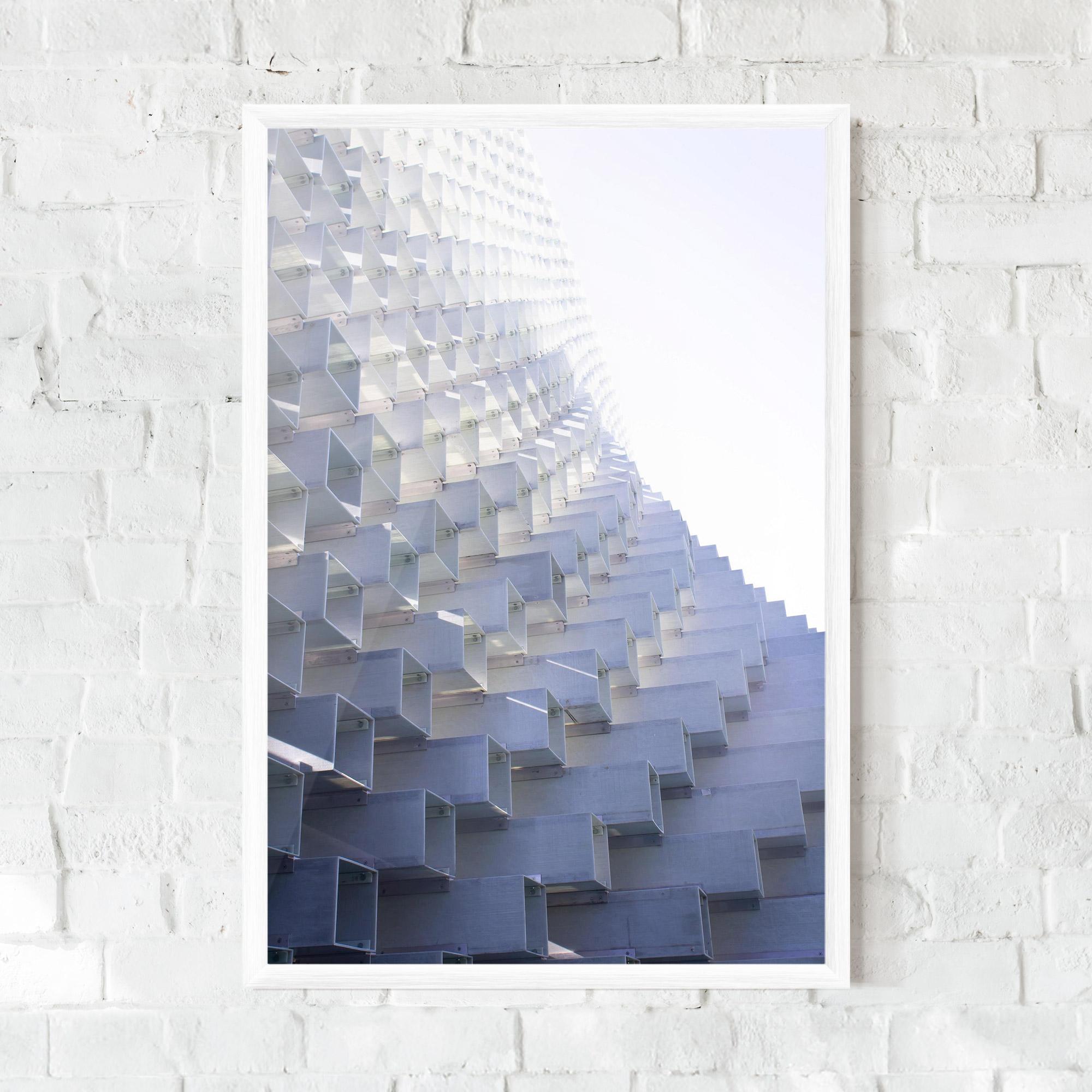 Gerahmte Poster 3d White Square mockup 0
