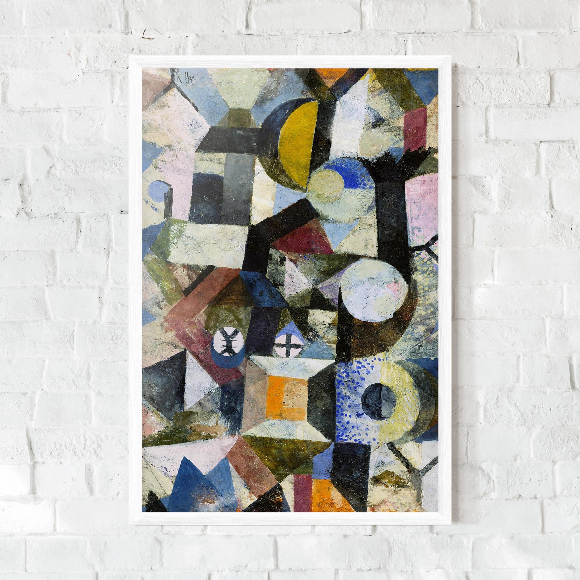 Gerahmte Poster Abstract Geometric mockup 0