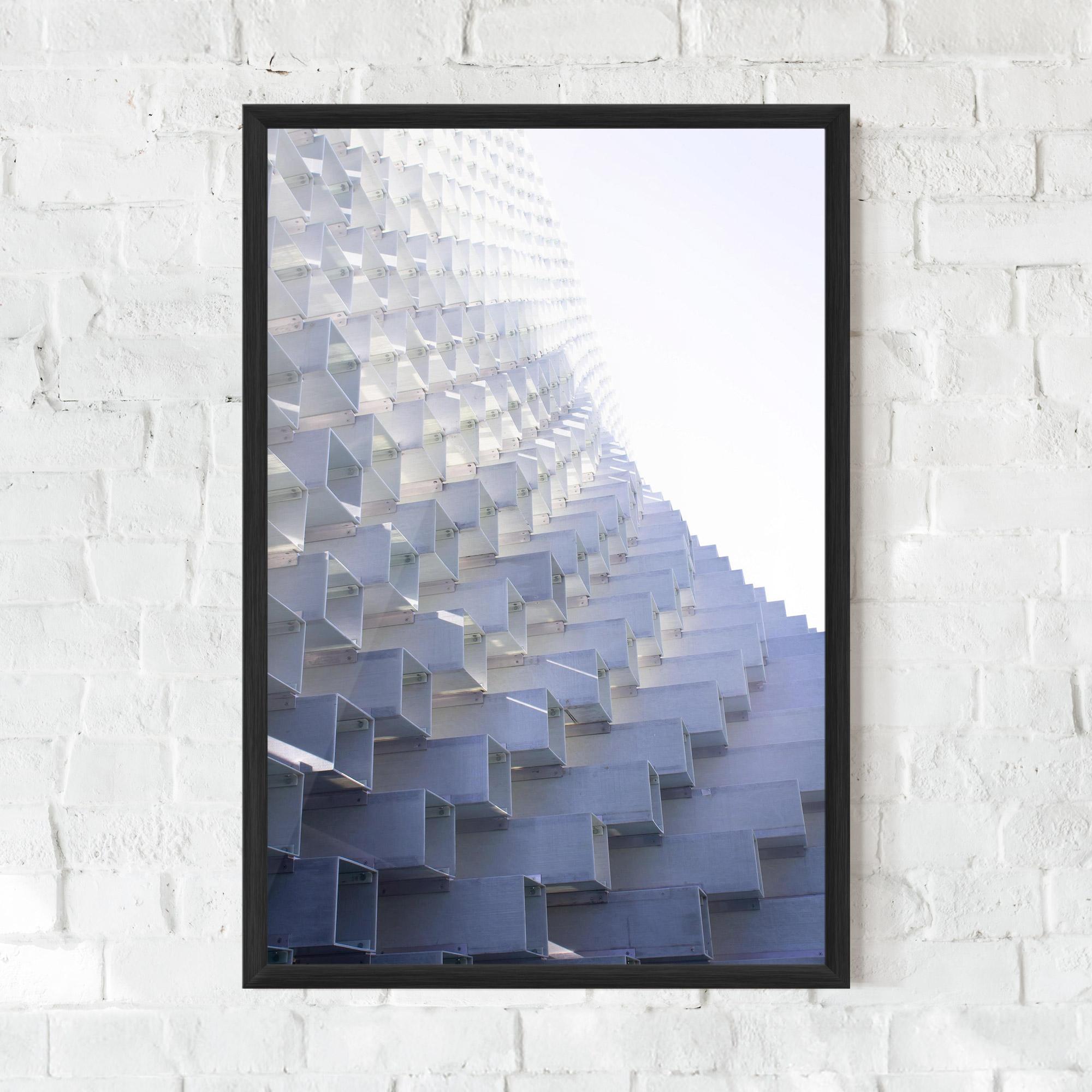 Gerahmte Poster 3d White Square mockup 0