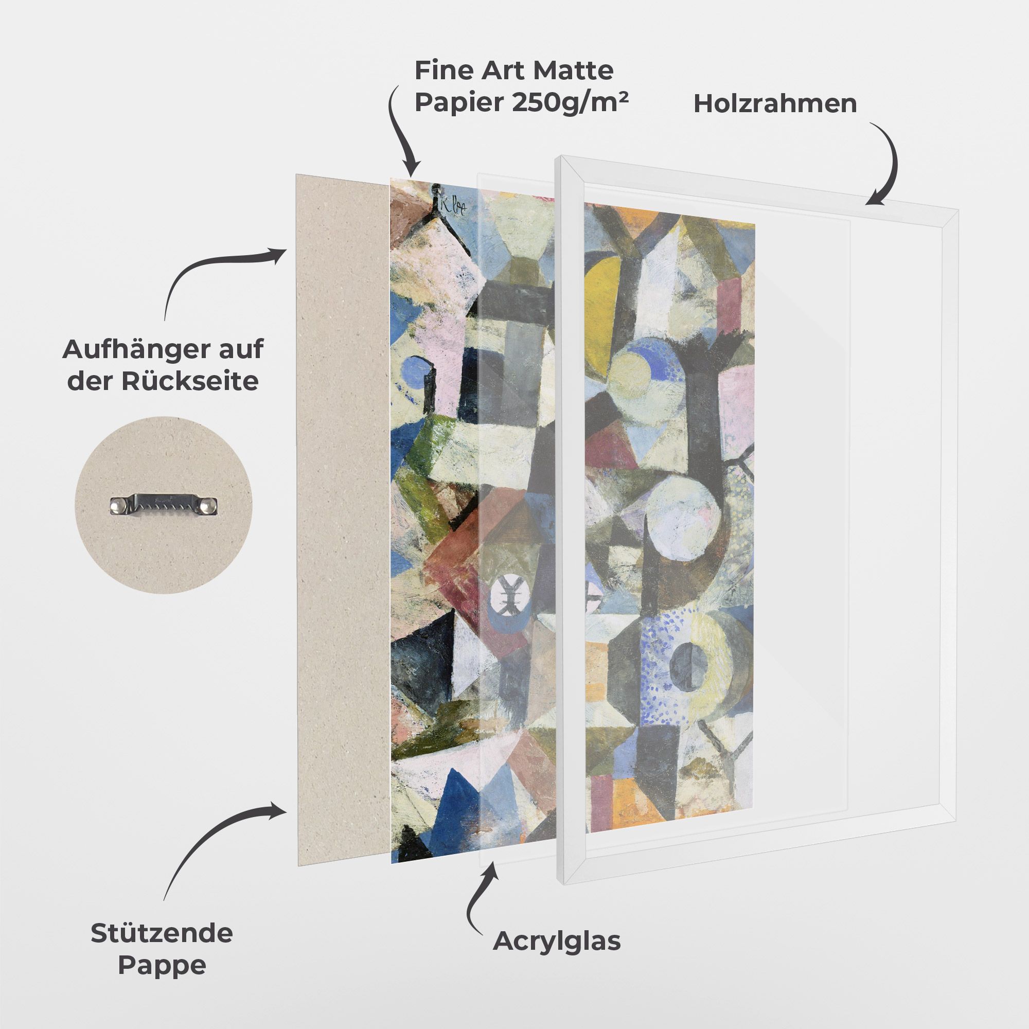 Abstract Geometric mockup 1