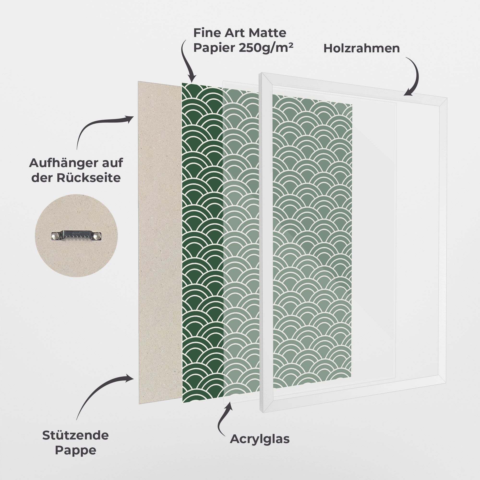 Green Semi Circle mockup 1