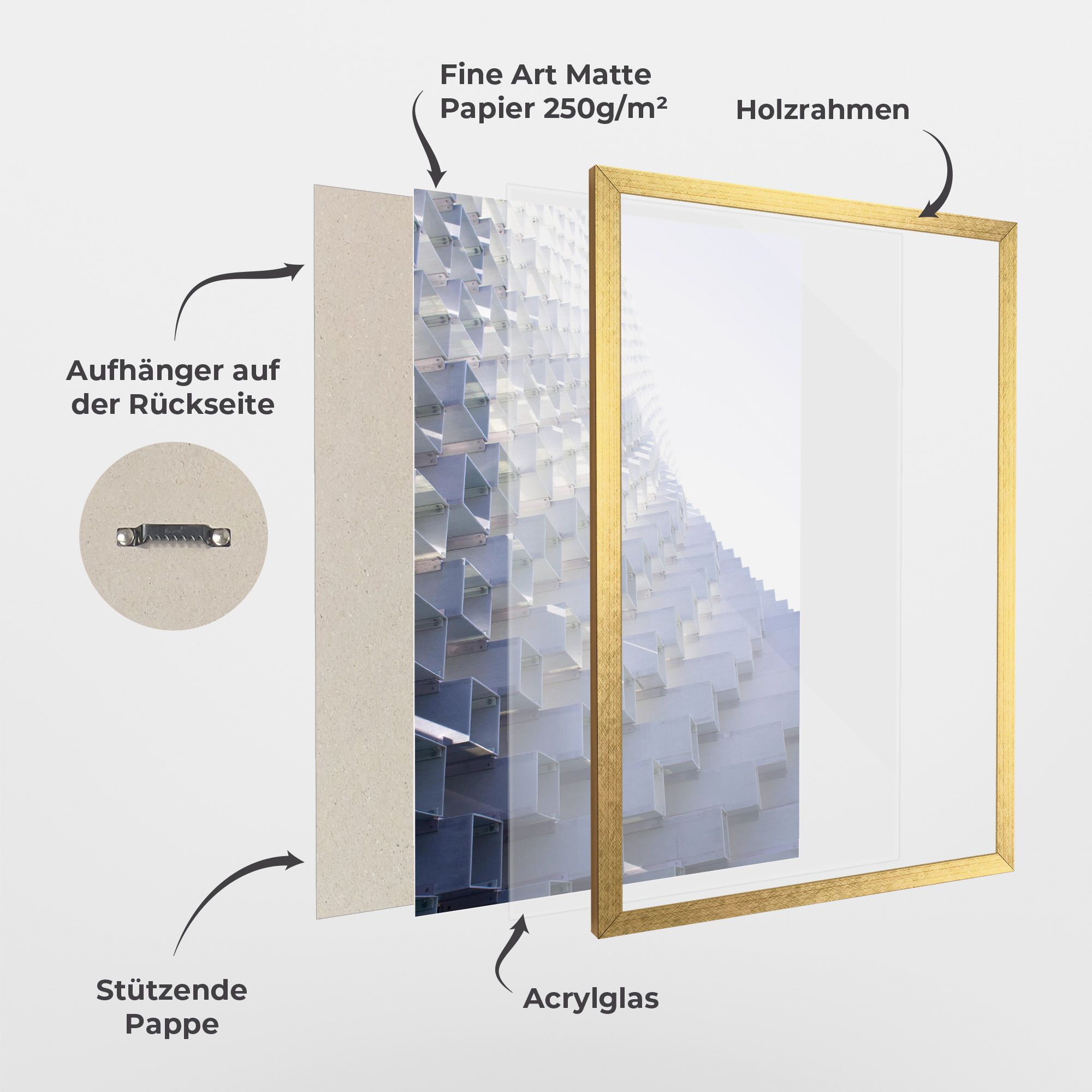 3d White Square mockup 1