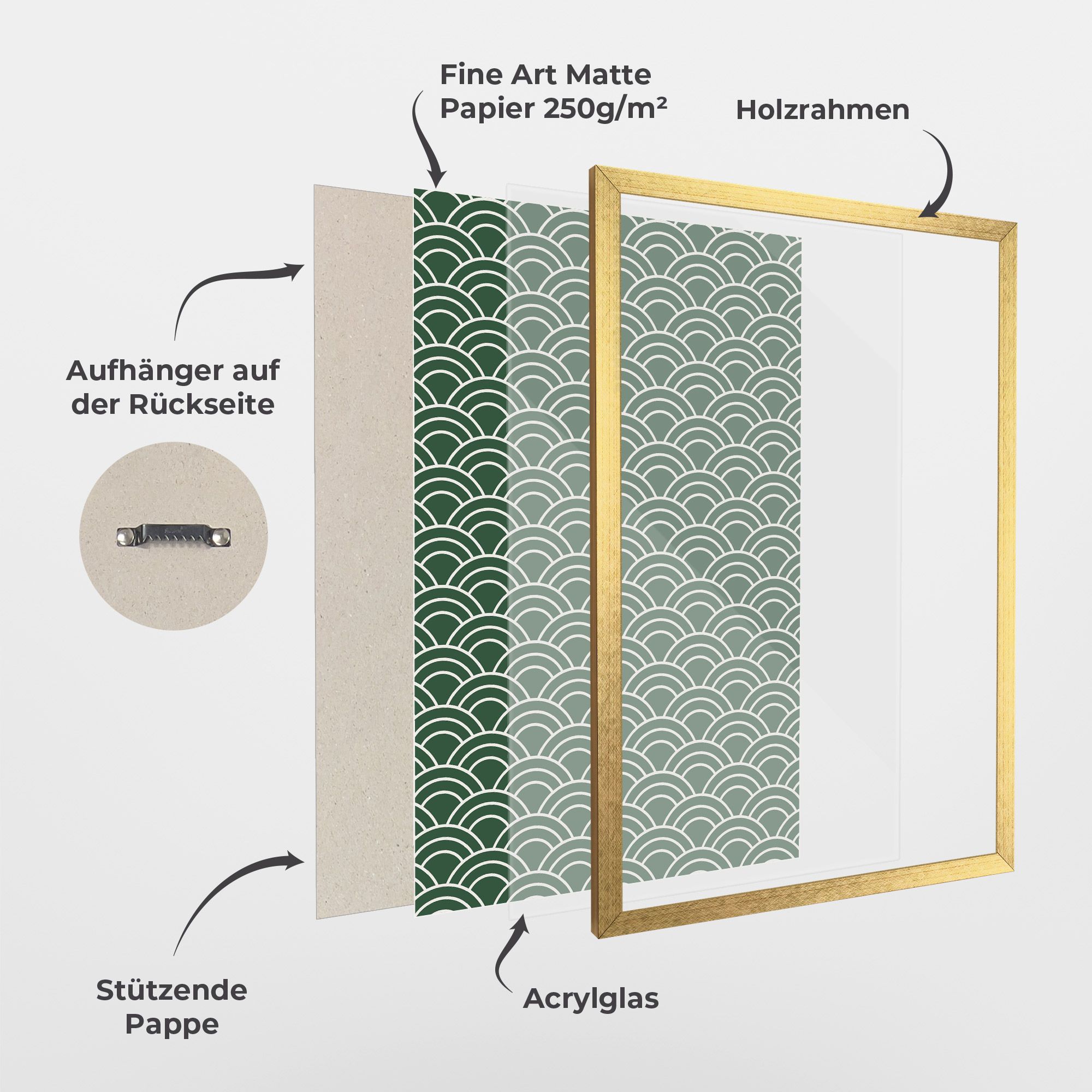 Green Semi Circle mockup 1