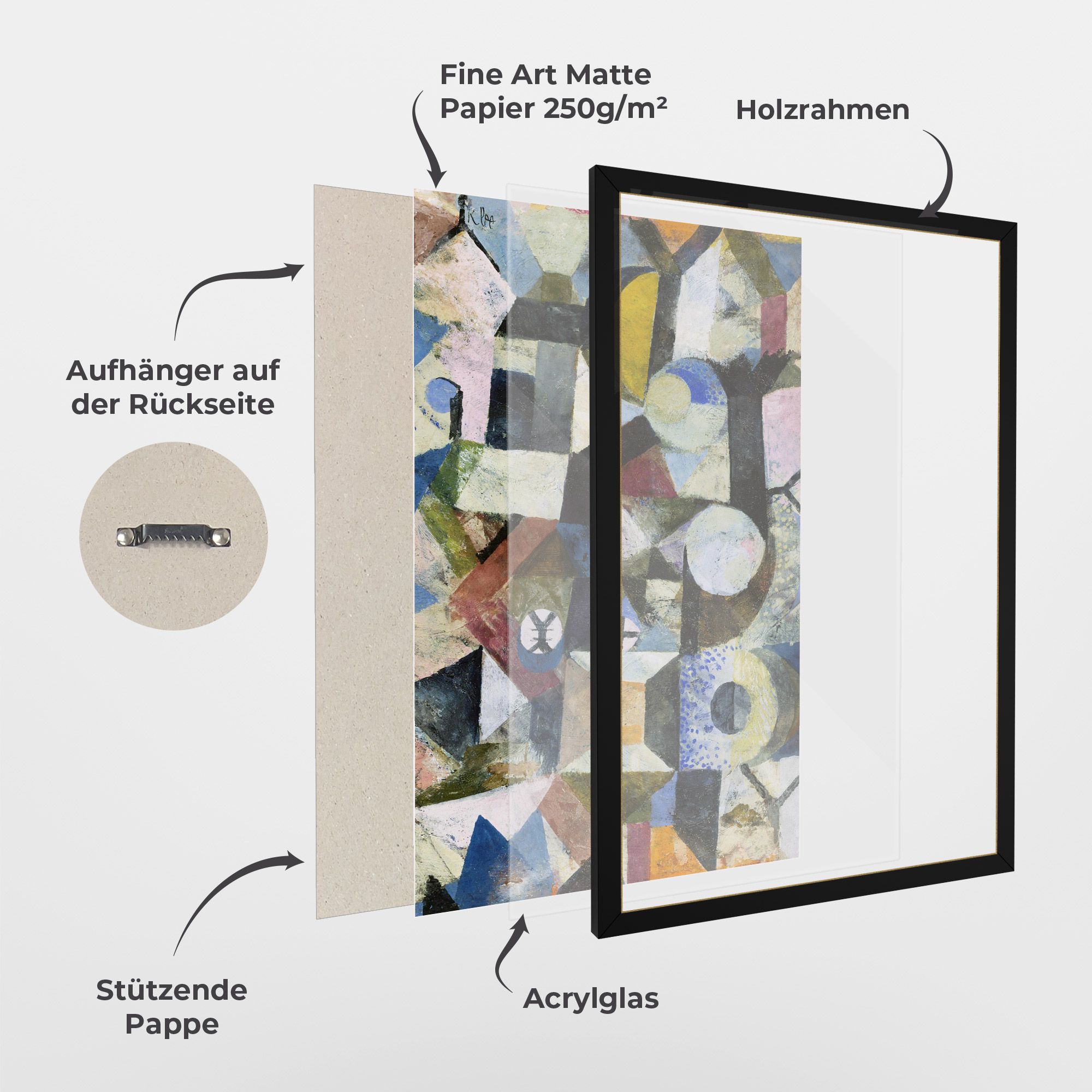 Abstract Geometric mockup 1