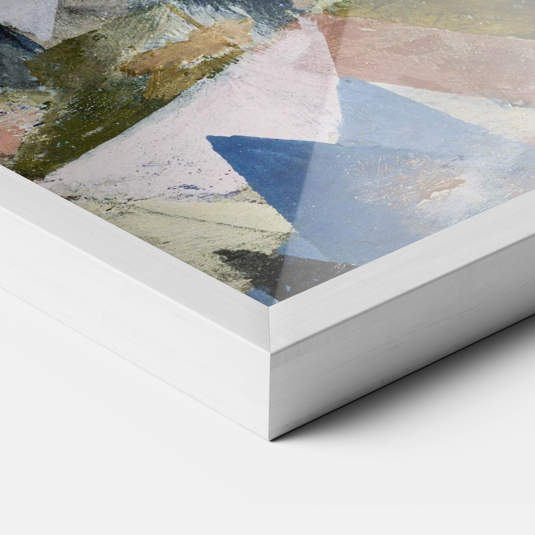 Abstract Geometric mockup 3