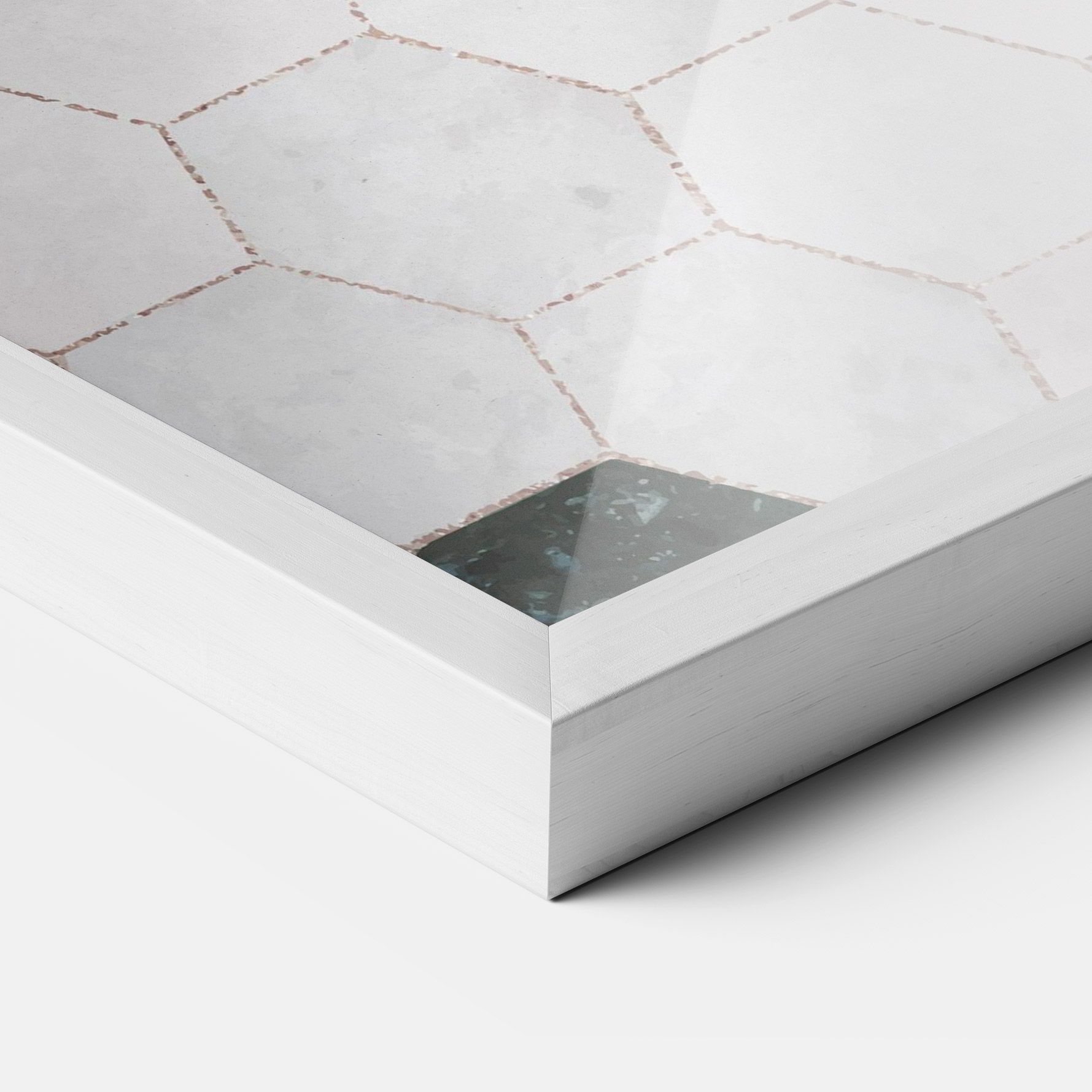 Green Hexagon mockup 3