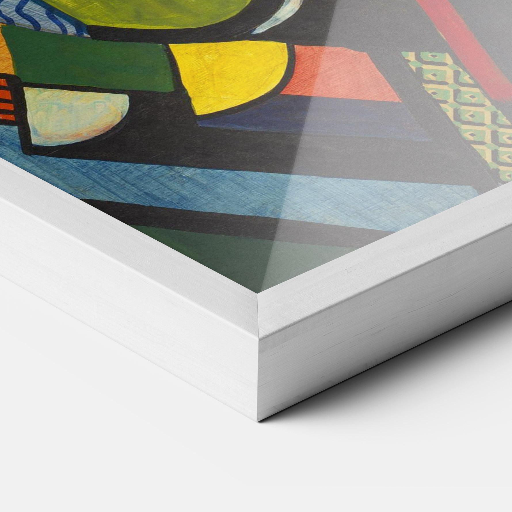 Gerahmte Poster Mix Color Shapes mockup 3